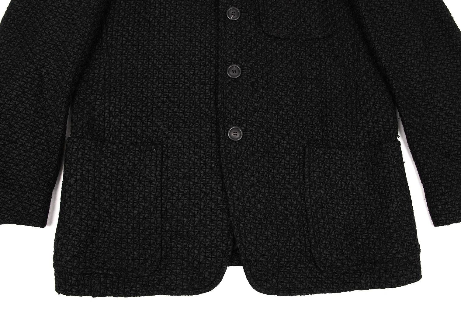Issey Miyake Band Collar Jacket in Black - Size 2 Size US M / EU 48-50 / 2 - 10 Thumbnail
