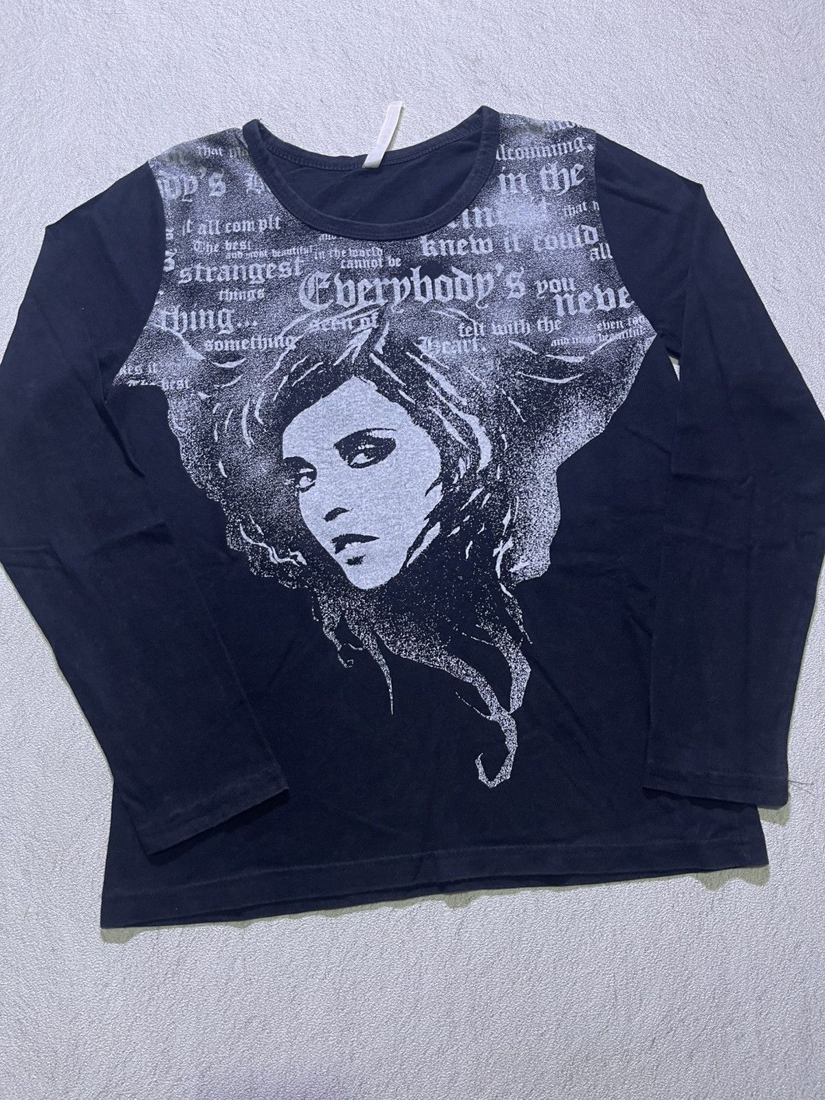 Japanese Brand VINTAGE Y2K CBERY BODY's long sleeve tshirt Size US M / EU 48-50 / 2 - 2 Thumbnail
