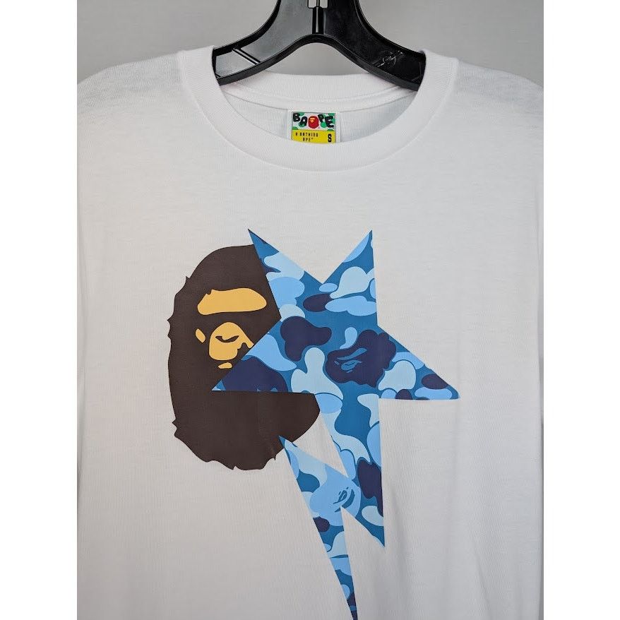 Bape o1rshd1 T-Shirt in White Size US S / EU 44-46 / 1 - 2 Thumbnail