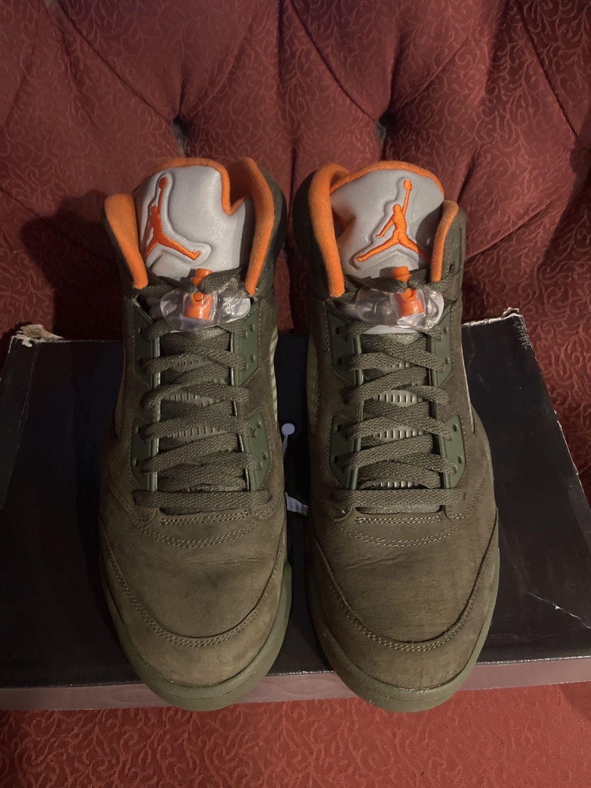 Jordan Brand × Nike 2006* Olive Jordan 5 Size US 10.5 / EU 43-44 - 3 Thumbnail