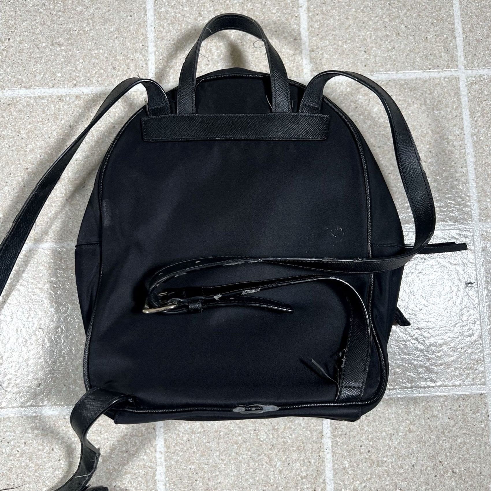 Vintage kate spade new york BackPack Small Bradley Wilson Black Nylon/Leather Women Leather/Leather Exterior Material Black Size ONE SIZE - 3 Thumbnail
