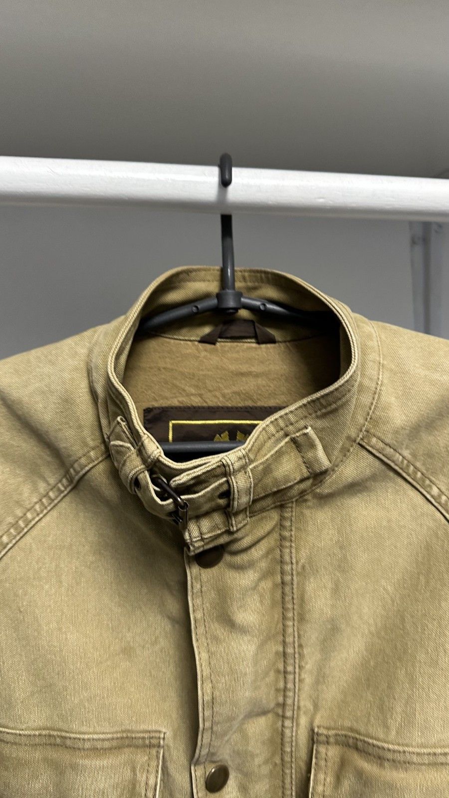 Belstaff Belstaff Men’s Roadmaster Beige Cotton Belted Jacket 1943 Size US L / EU 52-54 / 3 - 10 Thumbnail