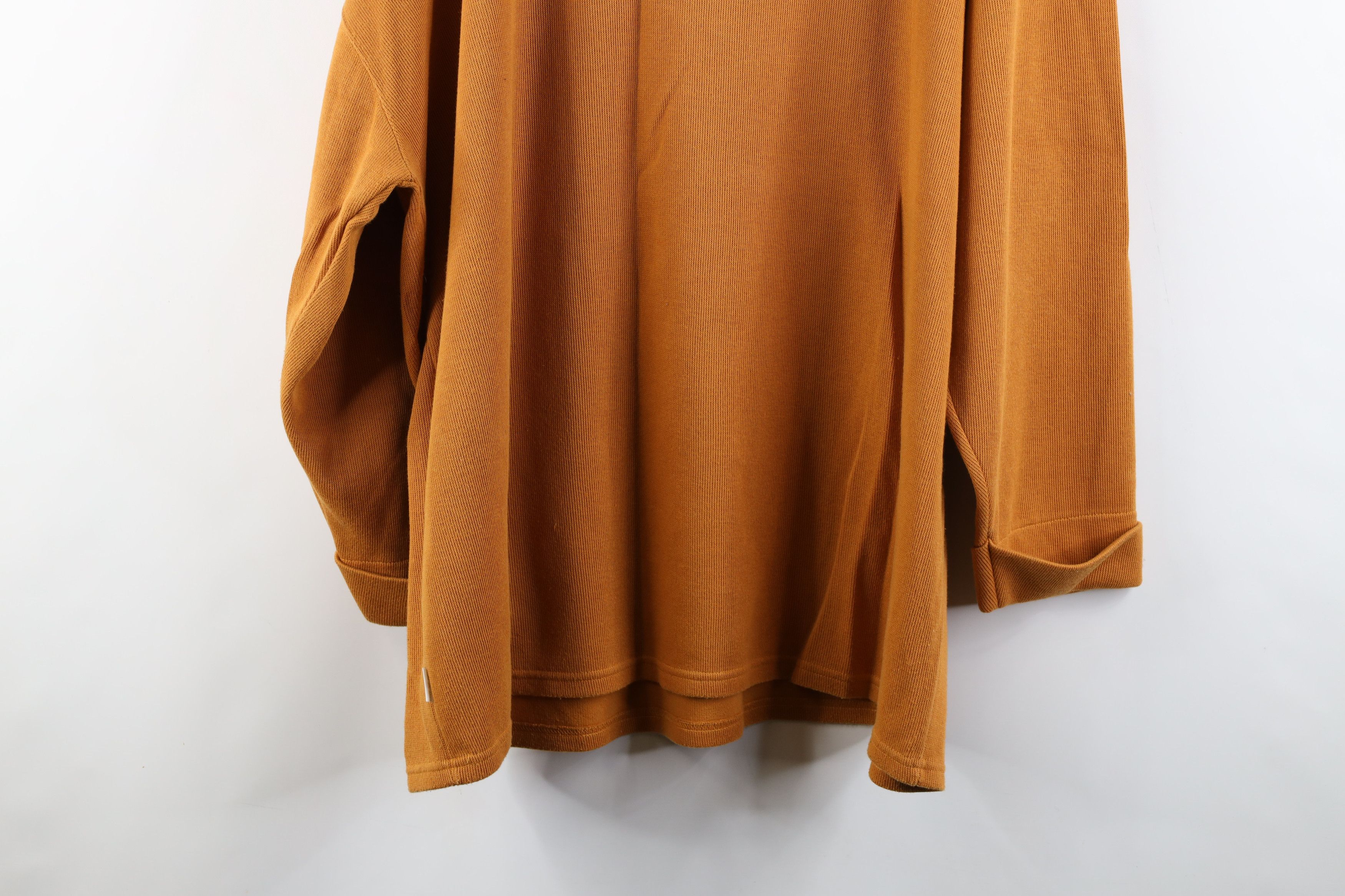 Express × Vintage Vintage 90s Express Ribbed Knit 3/4 Sleeve T-Shirt Orange Size XL / US 12-14 / IT 48-50 - 12 Thumbnail