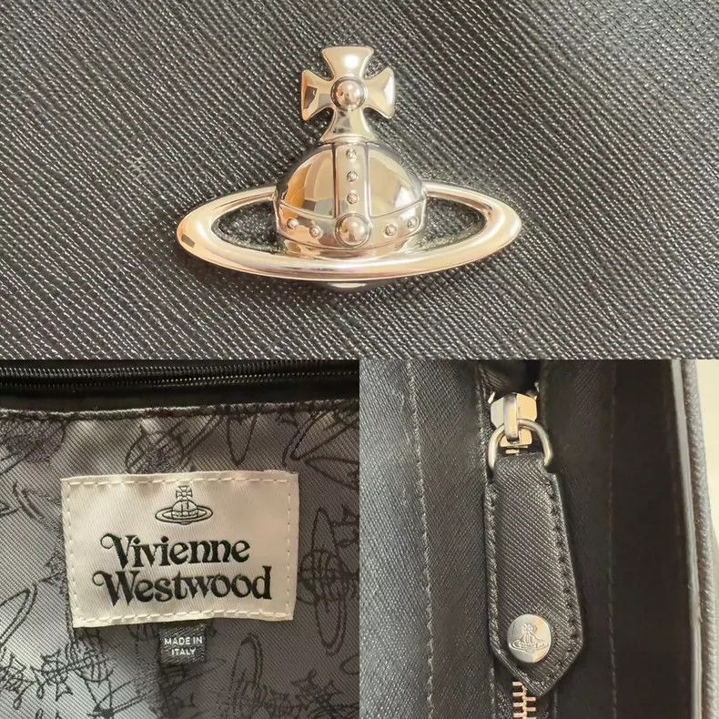 Vivienne Westwood Vivienne Westwood size os Cowhide Saturn tote bag Size ONE SIZE - 5 Thumbnail