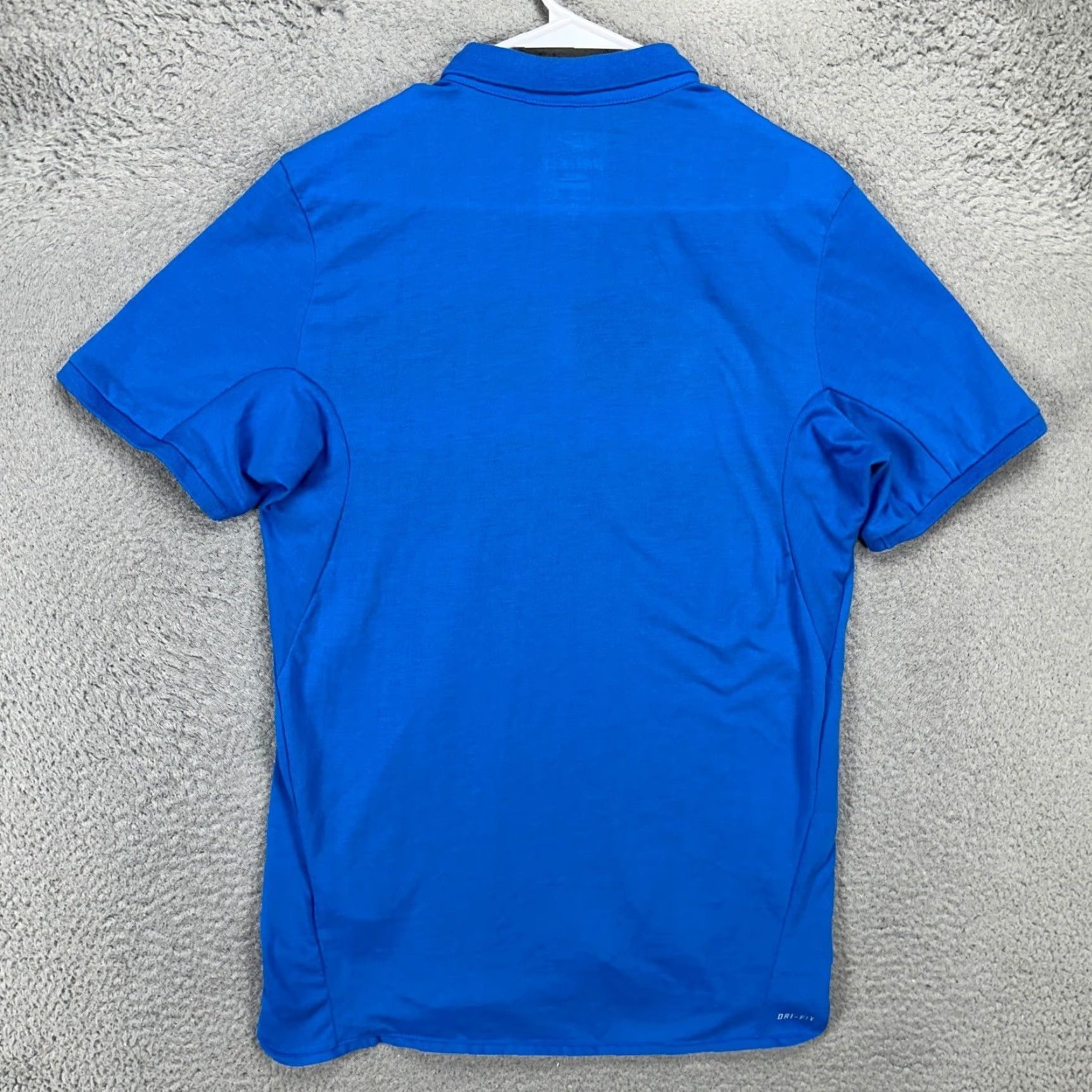 Nike Nike Dri-Fit Shirt Golf Polo Mens Large Blue Rugby Short Sleeve Outdoor Athletic Size US L / EU 52-54 / 3 - 3 Thumbnail