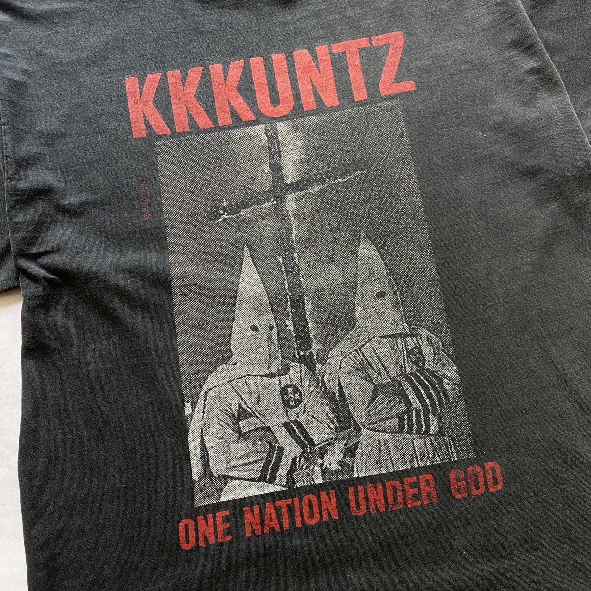 Hysteric Glamour VTG KKKUNTZ One Nation Under God Type O Negative Vibe Tshirt Size US XL / EU 56 / 4 - 2 Thumbnail