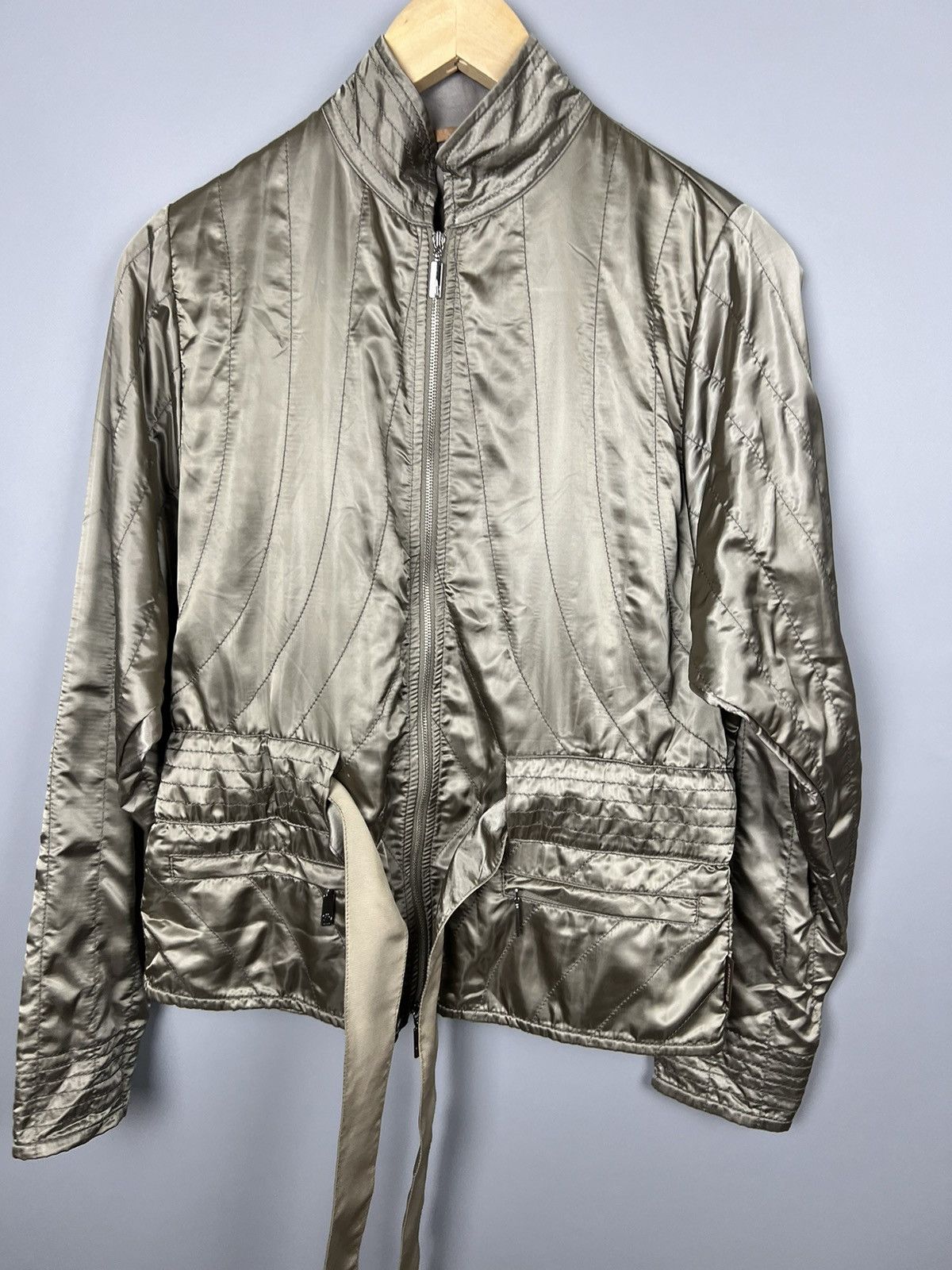 Moncler Moncler RARE Vintage Nylon Zip Up Jacket Size S / US 4 / IT 40 - 12 Thumbnail