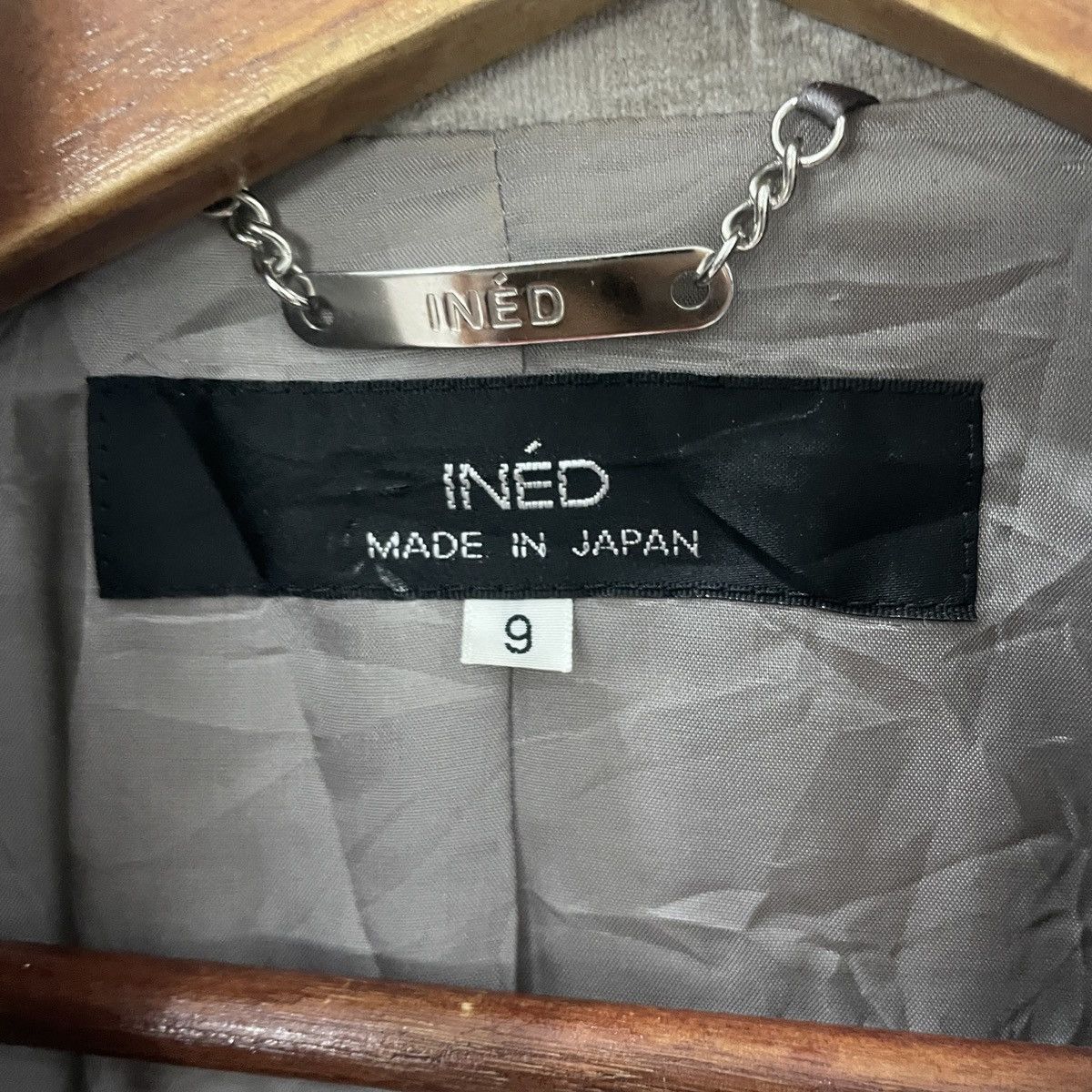 Yohji Yamamoto Vintage Ined By Yohji Yamamoto Coat Jacket Size M / US 6-8 / IT 42-44 - 5 Thumbnail