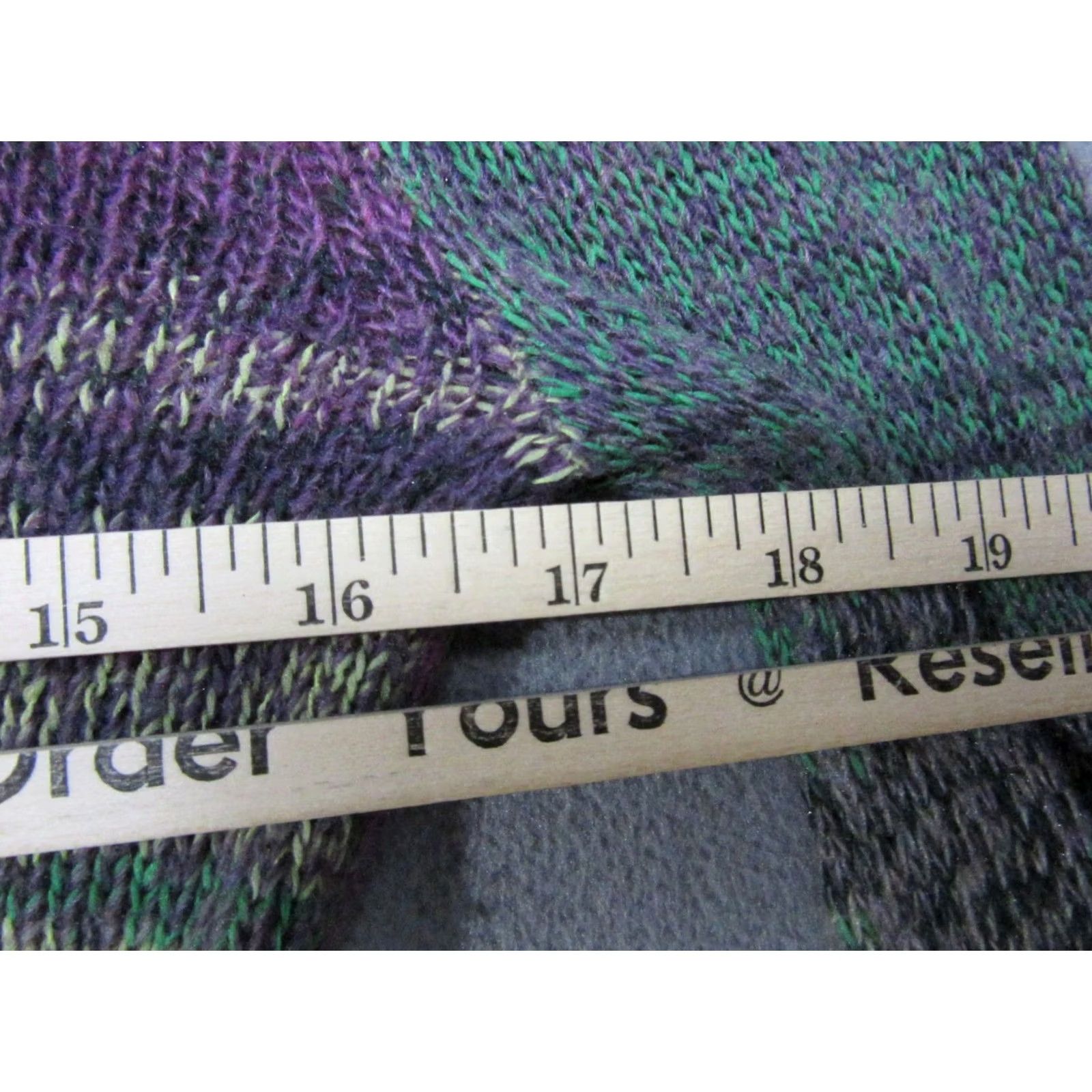 Urban Outfitters BDG Urban Outfitters Knit Top Womens Large Multicolor Space Dye Seamed Cropped Size L / US 10 / IT 46 - 7 Thumbnail
