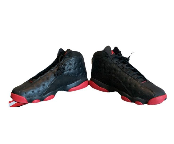 Nike NIKE AIR JORDAN 13 RETRO BLACK RED-BLACK "DIRTY BRED" SZ 12 Size US 12 / EU 45 - 4 Thumbnail