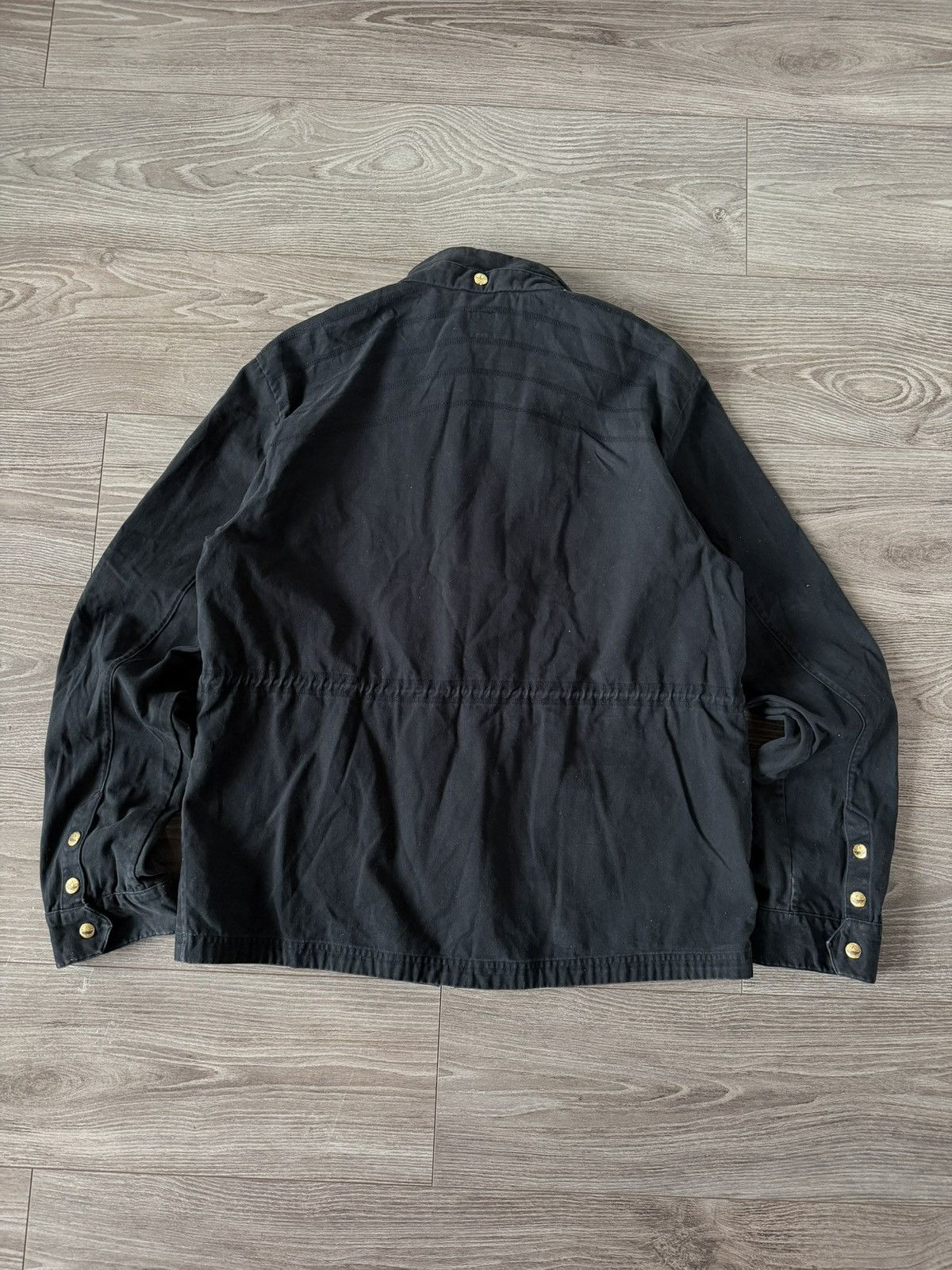 Adidas Rare Swag Avant Garde Adidas 3 Stripes Drip Cotton Jacket Size US L / EU 52-54 / 3 - 24 Thumbnail