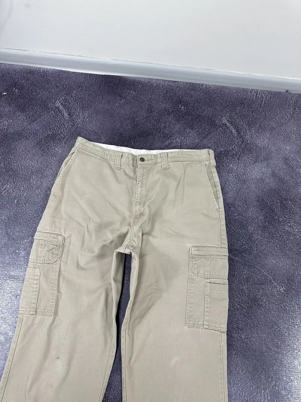 Dickies × Vintage Vintage Dickies American Hype Work Baggy Chino Cargo Pants Size US 38 / EU 54 - 13 Thumbnail