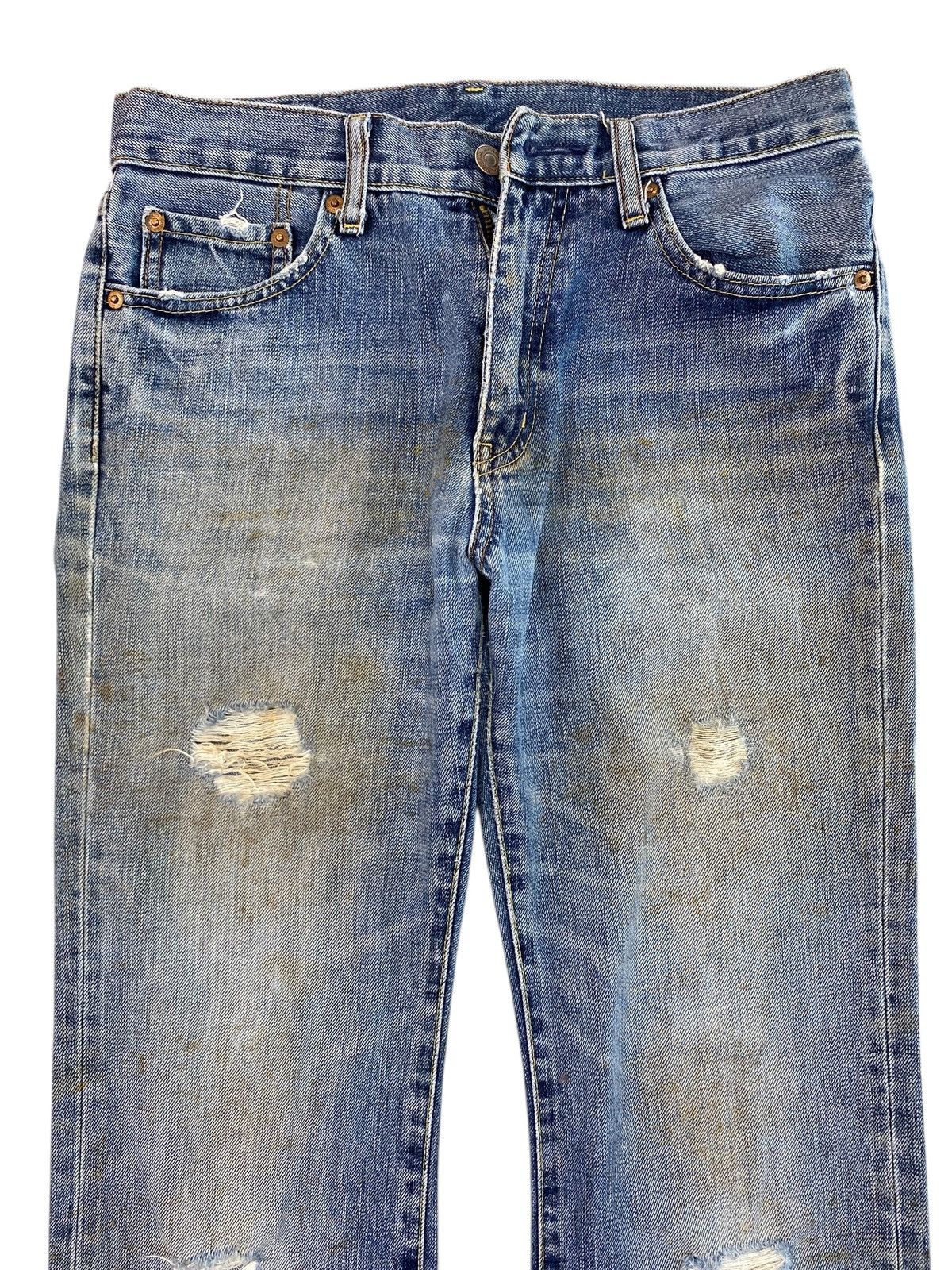 Uniqlo Vintage Uniqlo Rusty Wash Stye Flare Jeans Size US 30 / EU 46 - 2 Thumbnail