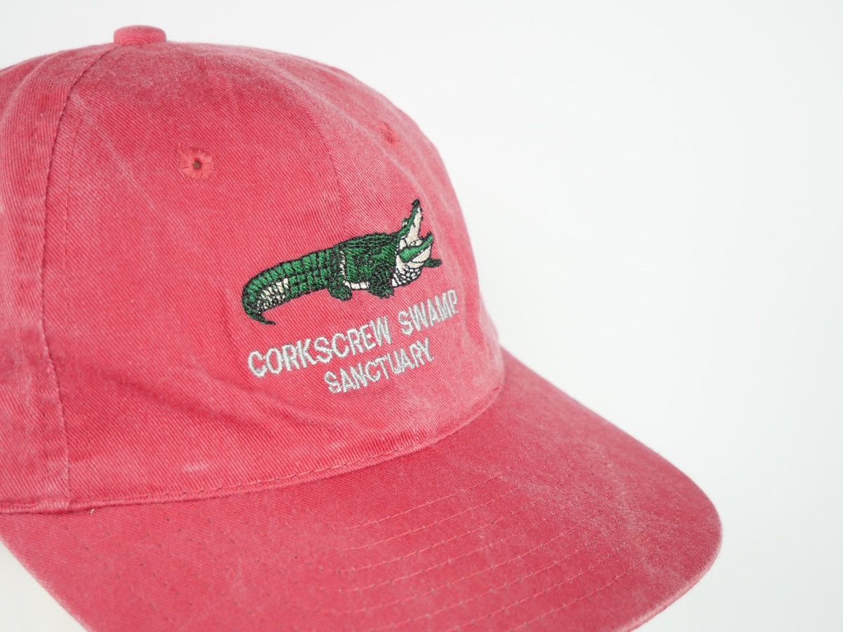 Japanese Brand CORKSCREW SWAMP SANCTUARY 90s Cap Size ONE SIZE - 3 Thumbnail