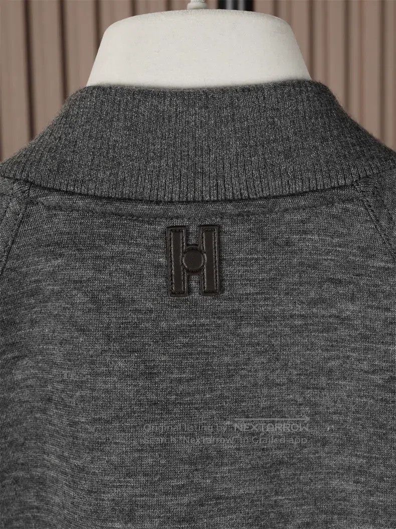 Hermes Hermes Men's Cashmere Jacket Size US L / EU 52-54 / 3 - 7 Thumbnail