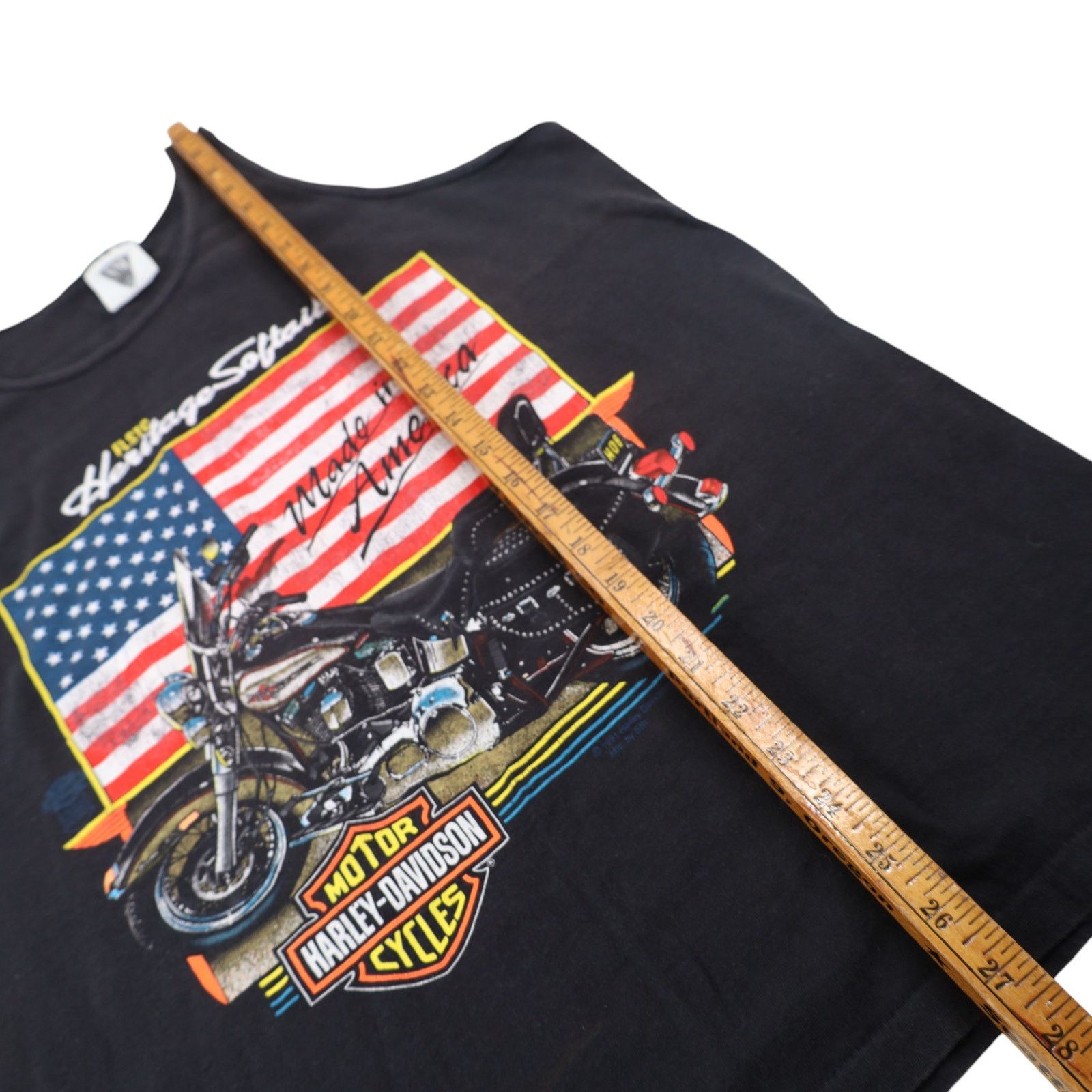 Harley Davidson × Vintage VTG Harley Davidson Heritage Softail Graphic Tank Top Size US L / EU 52-54 / 3 - 8 Thumbnail