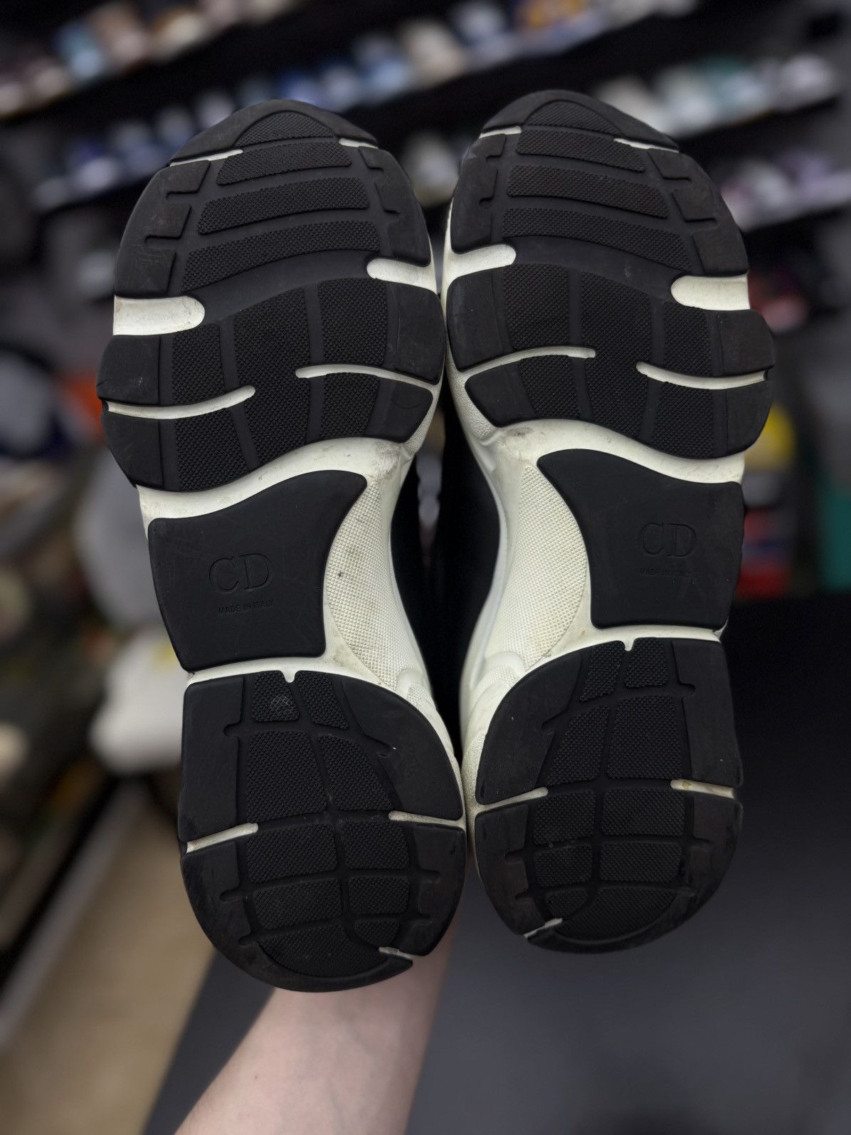 Dior Black White B22 Size 47EU/14US $1200 Discontinued