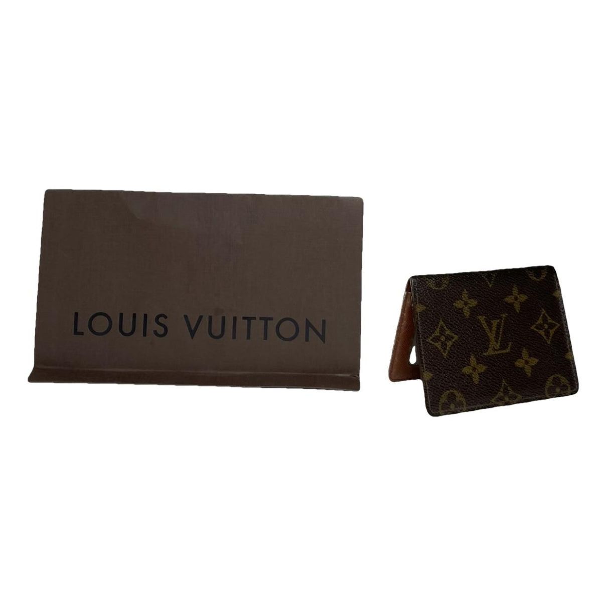 Louis Vuitton Brown Leather Purse Size ONE SIZE - 1 Thumbnail