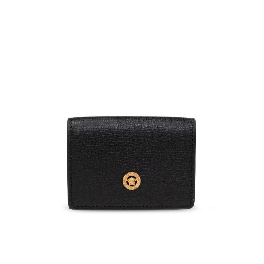 Versace VERSACE Black Leather Wallet New & Authentic Size ONE SIZE - 1 Thumbnail