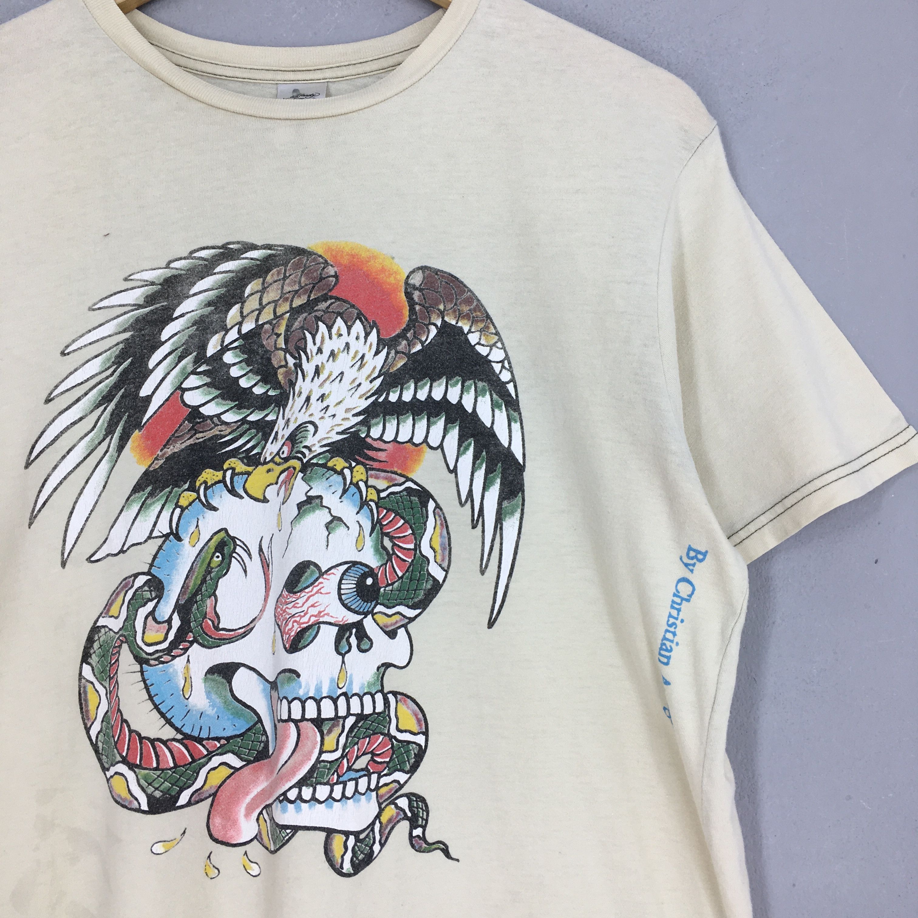 Ed Hardy Vintage Don Ed Hardy By Christian Audigier Tatoo T shirt Size US M / EU 48-50 / 2 - 2 Thumbnail