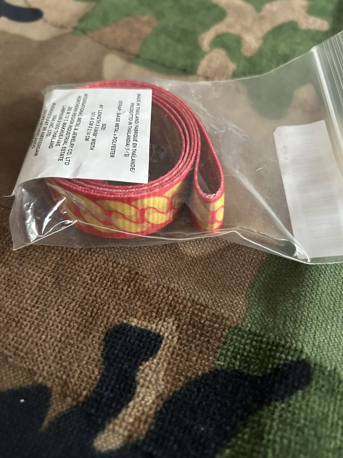 Supreme Supreme Cuban Links Lanyard Red SS22 Size ONE SIZE - 4 Thumbnail