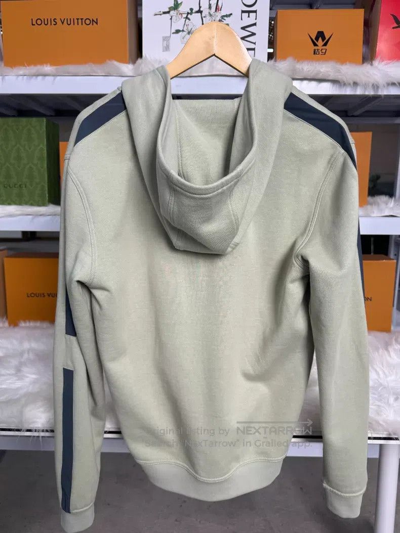 Hermes Hermes Sage Green Sweatshirt Jacket Size M / US 6-8 / IT 42-44 - 3 Thumbnail