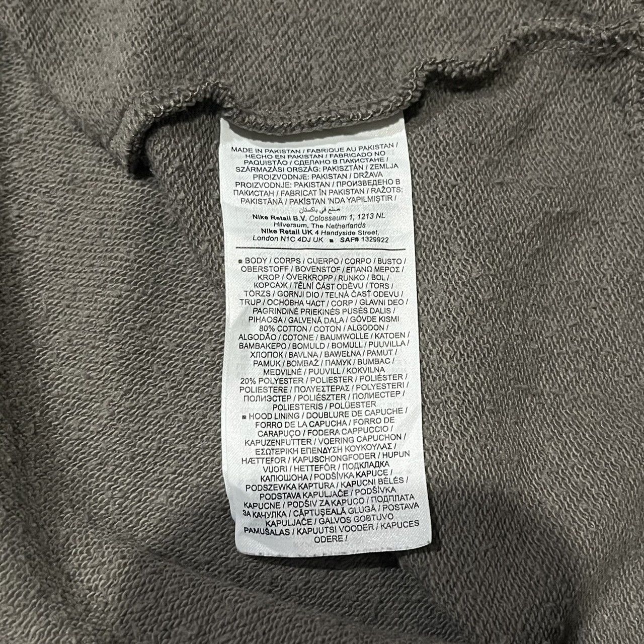 Nike nike brown hoodie Size US L / EU 52-54 / 3 - 6 Thumbnail