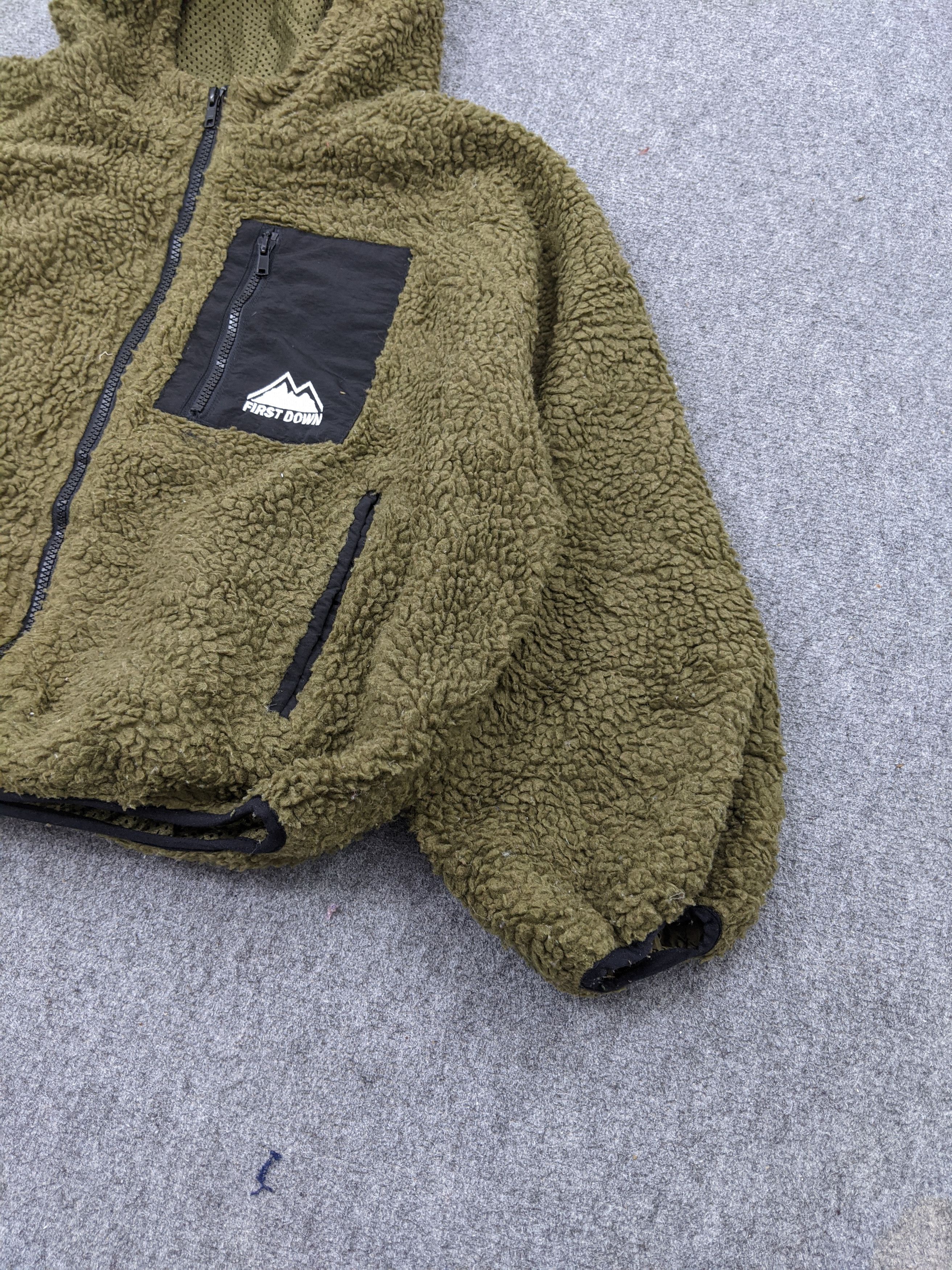 Japanese Brand × Vintage Vintage First Down Fleece Sherpa Outdoor Jacket MJ0119Z Size US M / EU 48-50 / 2 - 7 Thumbnail