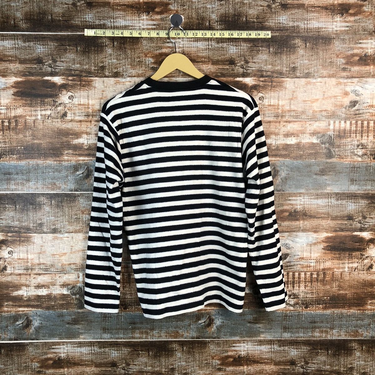 Andy Warhol Uniqlo X Andy Warhol Stripe White Sweater #A2288 Size US S / EU 44-46 / 1 - 12 Thumbnail