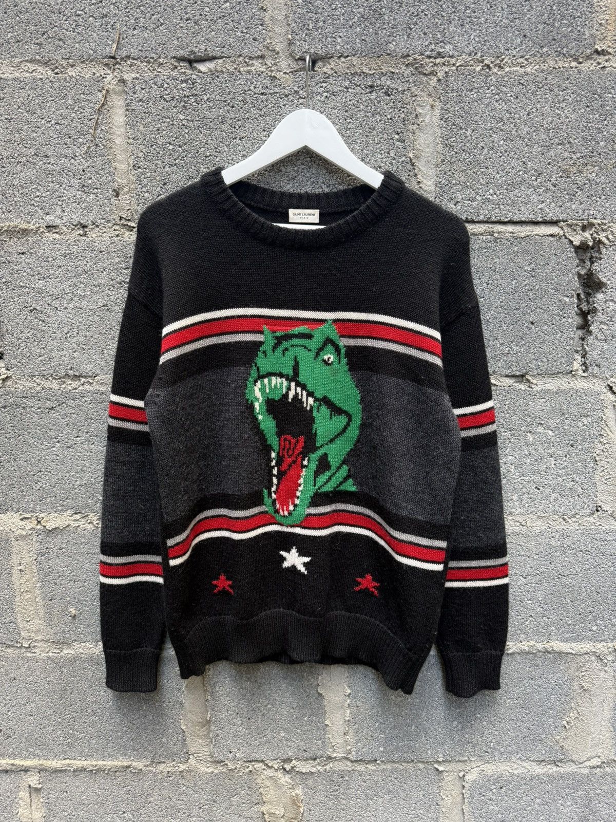 Saint Laurent Paris Saint Laurent Dino Sweater Size US XS / EU 42 / 0 - 1 Thumbnail