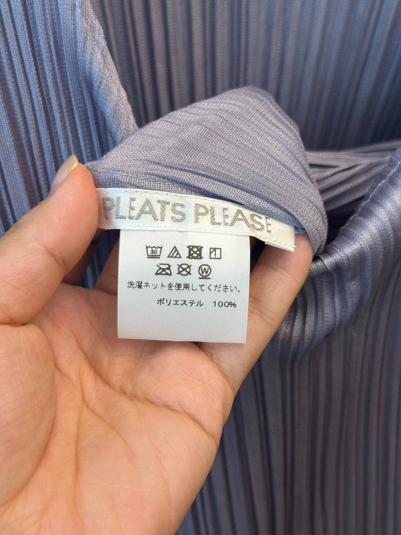 Issey Miyake Issey Miyake size:4 Honor fabric purple-gray dress Size S / US 4 / IT 40 - 3 Thumbnail