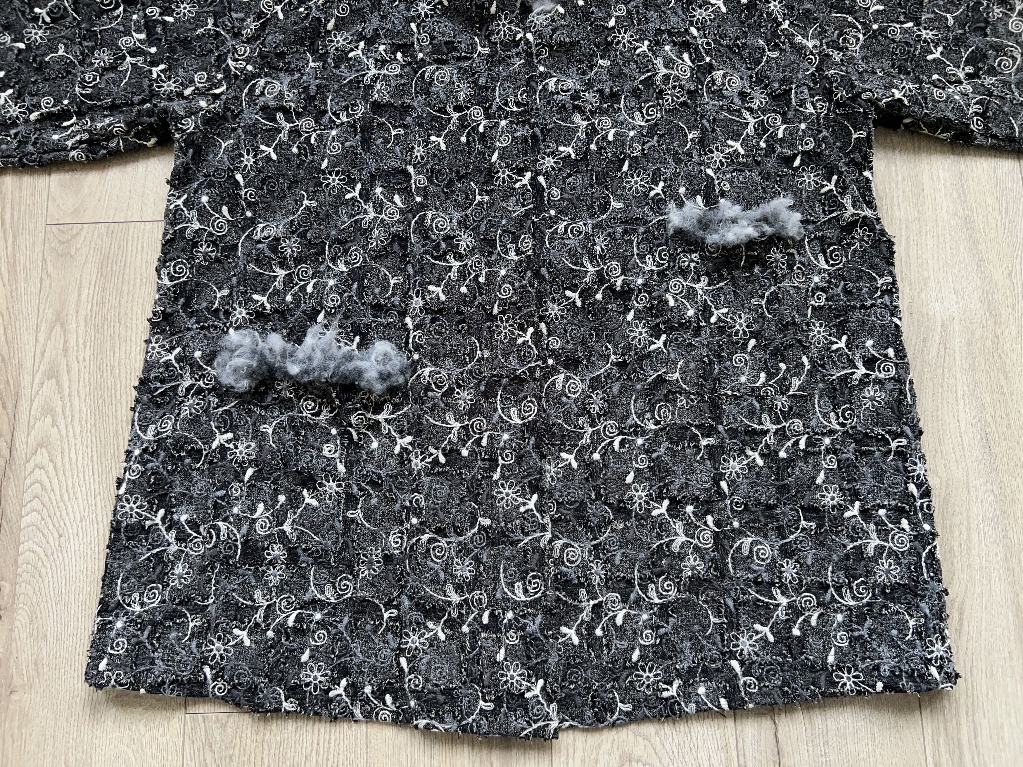 Designer × Sahara Club Womens SAHARA Designer Jacket Floral Embroidery Size M/L Size M / US 6-8 / IT 42-44 - 3 Thumbnail