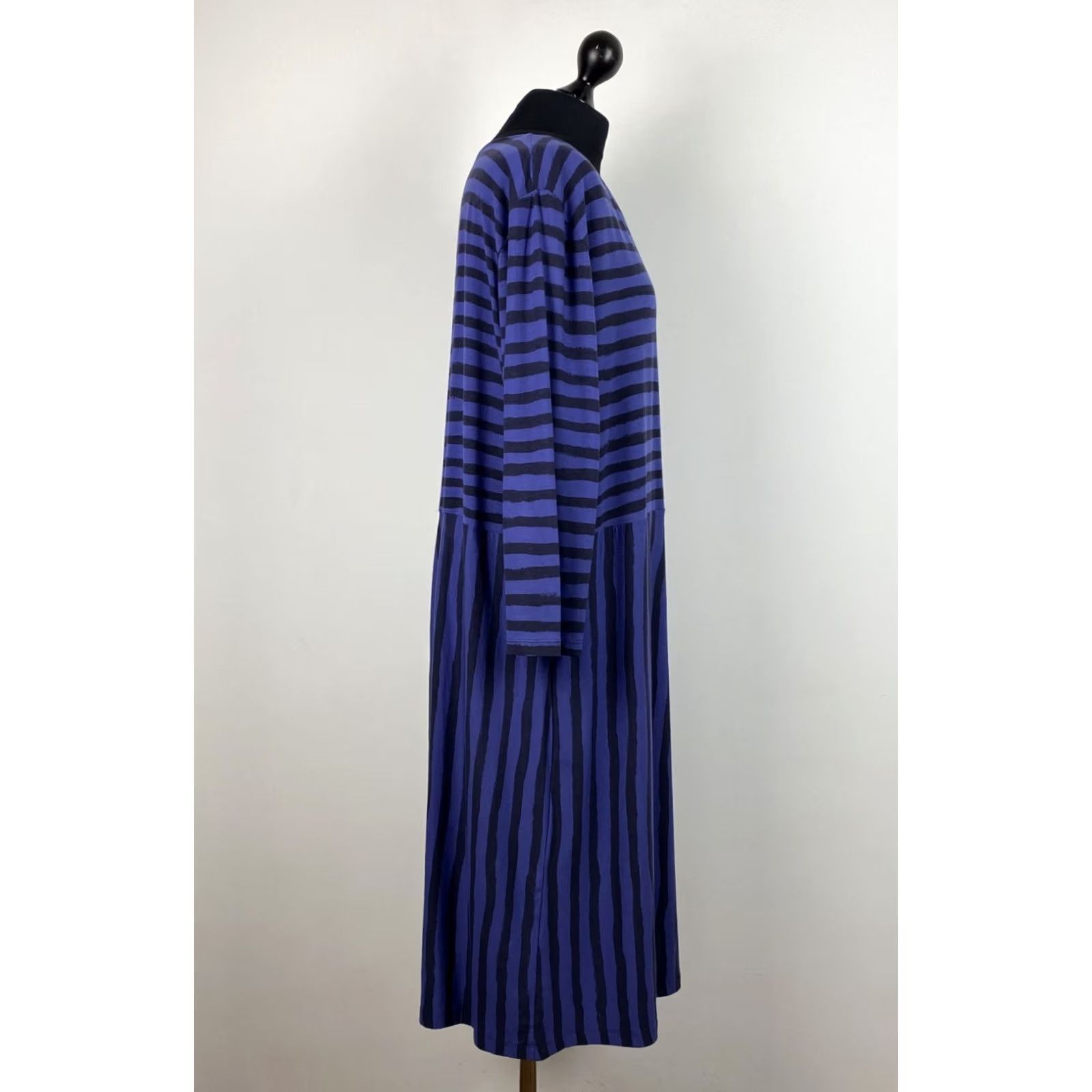 Vintage Gudrun Sjoden Dress XL Womens Blue Midi Lyocell Size XL / US 12-14 / IT 48-50 - 2 Thumbnail