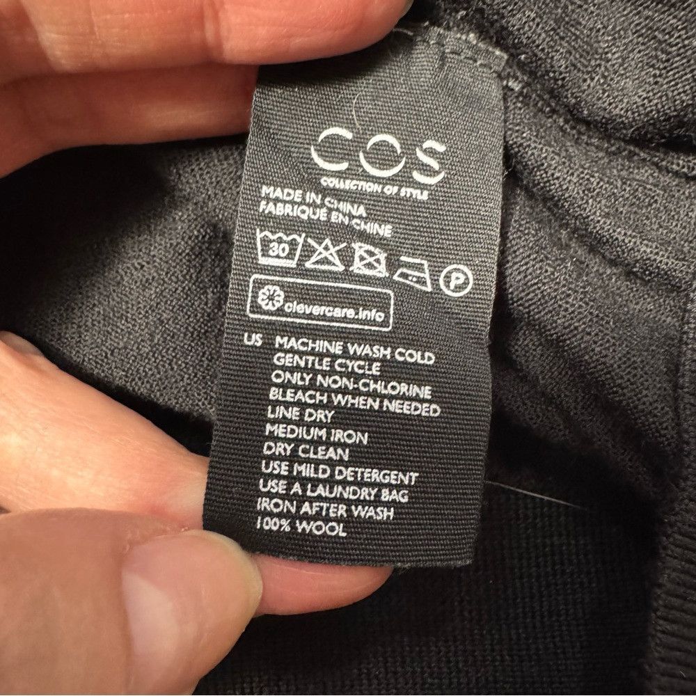Cos COS 100% Wool Knit High Neck Sweater Size XL Size XL / US 12-14 / IT 48-50 - 8 Thumbnail