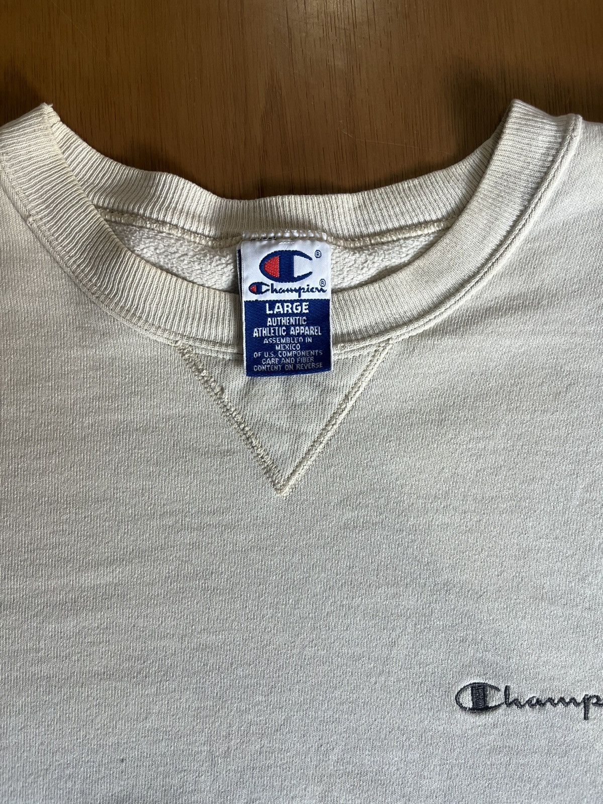 Champion Vintage Champion 90’s V neck Sweater Shirt Size US L / EU 52-54 / 3 - 4 Thumbnail
