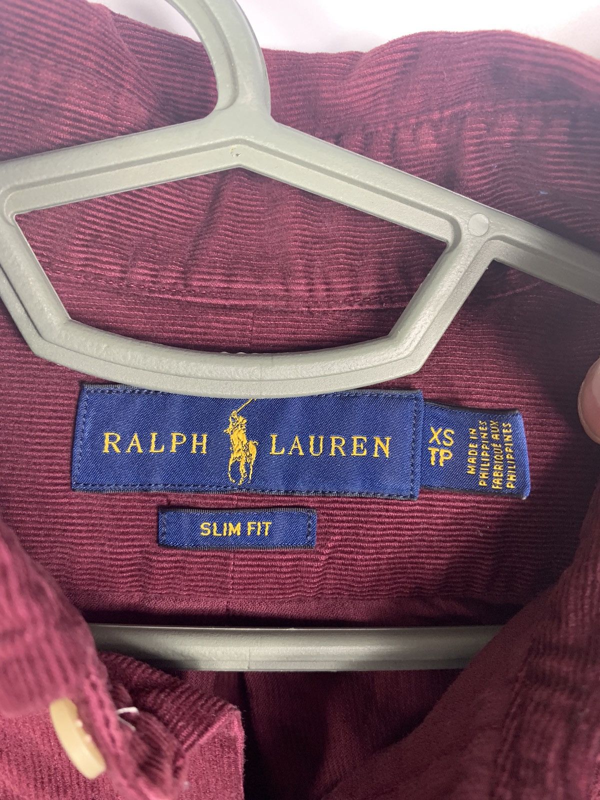 Polo Ralph Lauren Polo Ralph Lauren Corduroy Button Up Shirt Size US XS / EU 42 / 0 - 3 Thumbnail