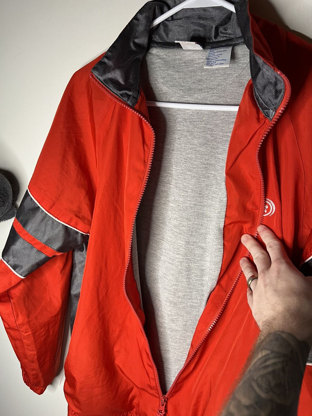 Russell Athletic × Vintage Vintage 90s Russell Athletic Windbreaker Jacket Size US XL / EU 56 / 4 - 7 Thumbnail