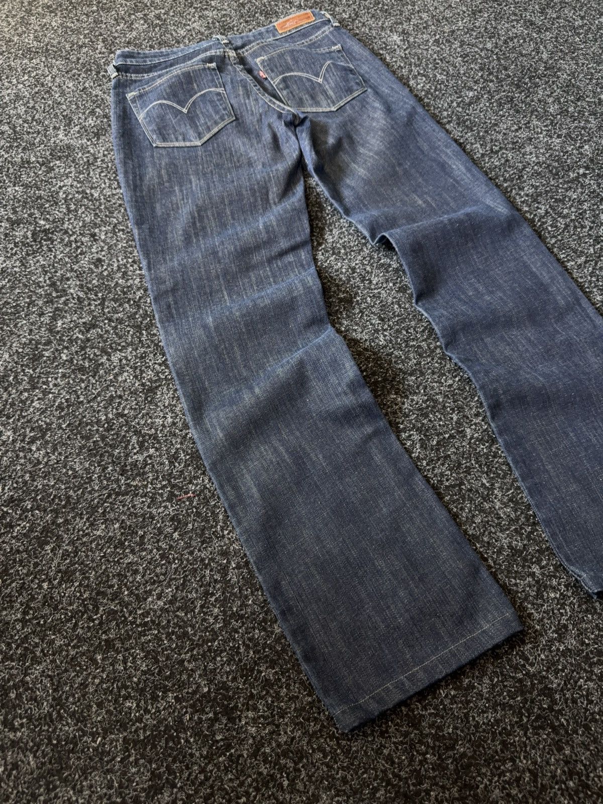 Levi's Western 00s Y2K Levi’s Demi Curve Straight Leg Jeans W25 Size 25" / US 0 / IT 36 - 9 Thumbnail