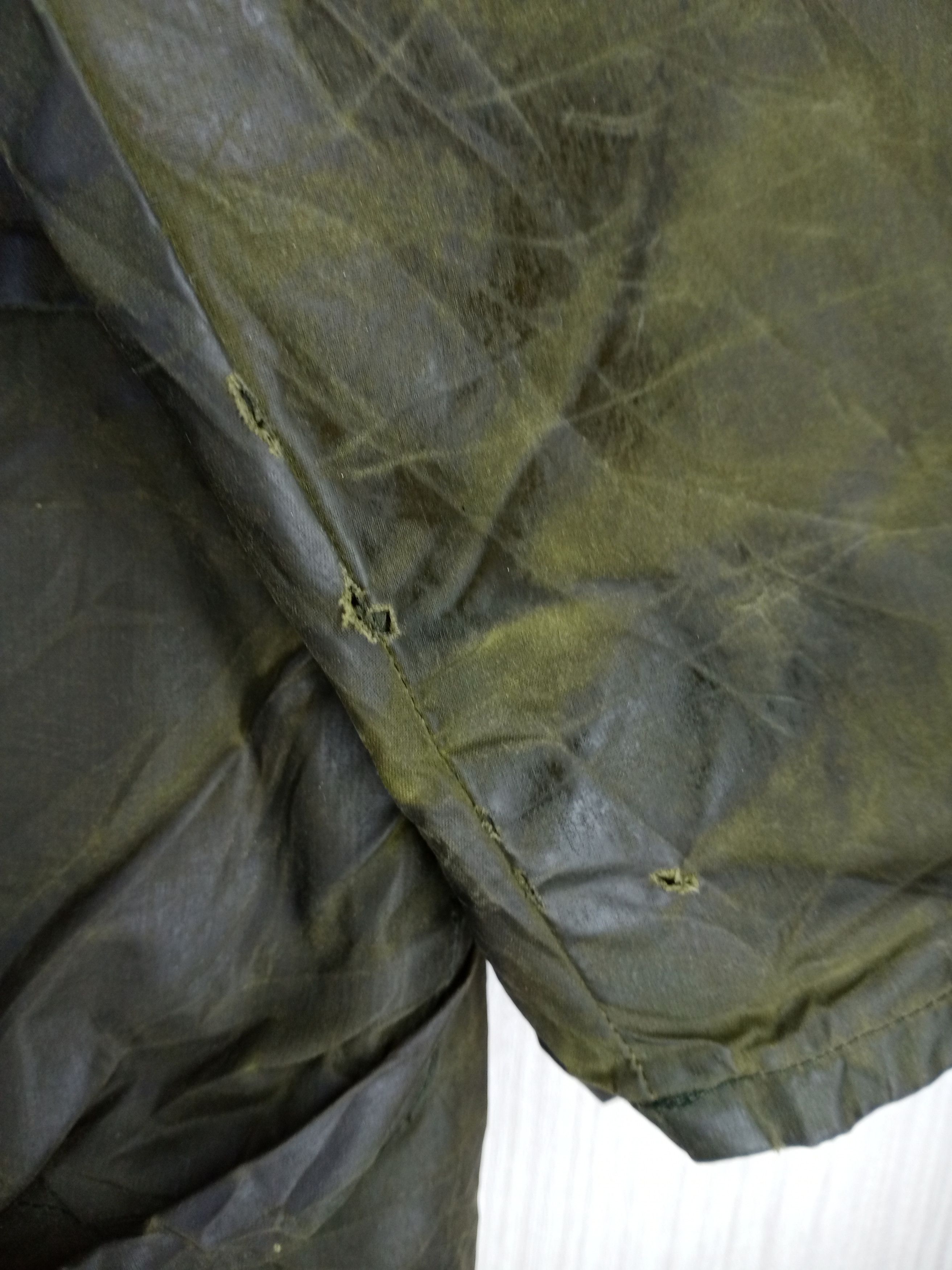 Burberry × Burberry Prorsum Rare Vintage Burberrys Nova Check Waxed Jacket Size US XL / EU 56 / 4 - 11 Thumbnail