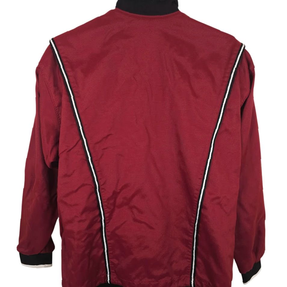 Nike VINTAGE Nike Jacket Mens Size Large Red 90s Striped Full Zip Streetwear Size US L / EU 52-54 / 3 - 4 Thumbnail