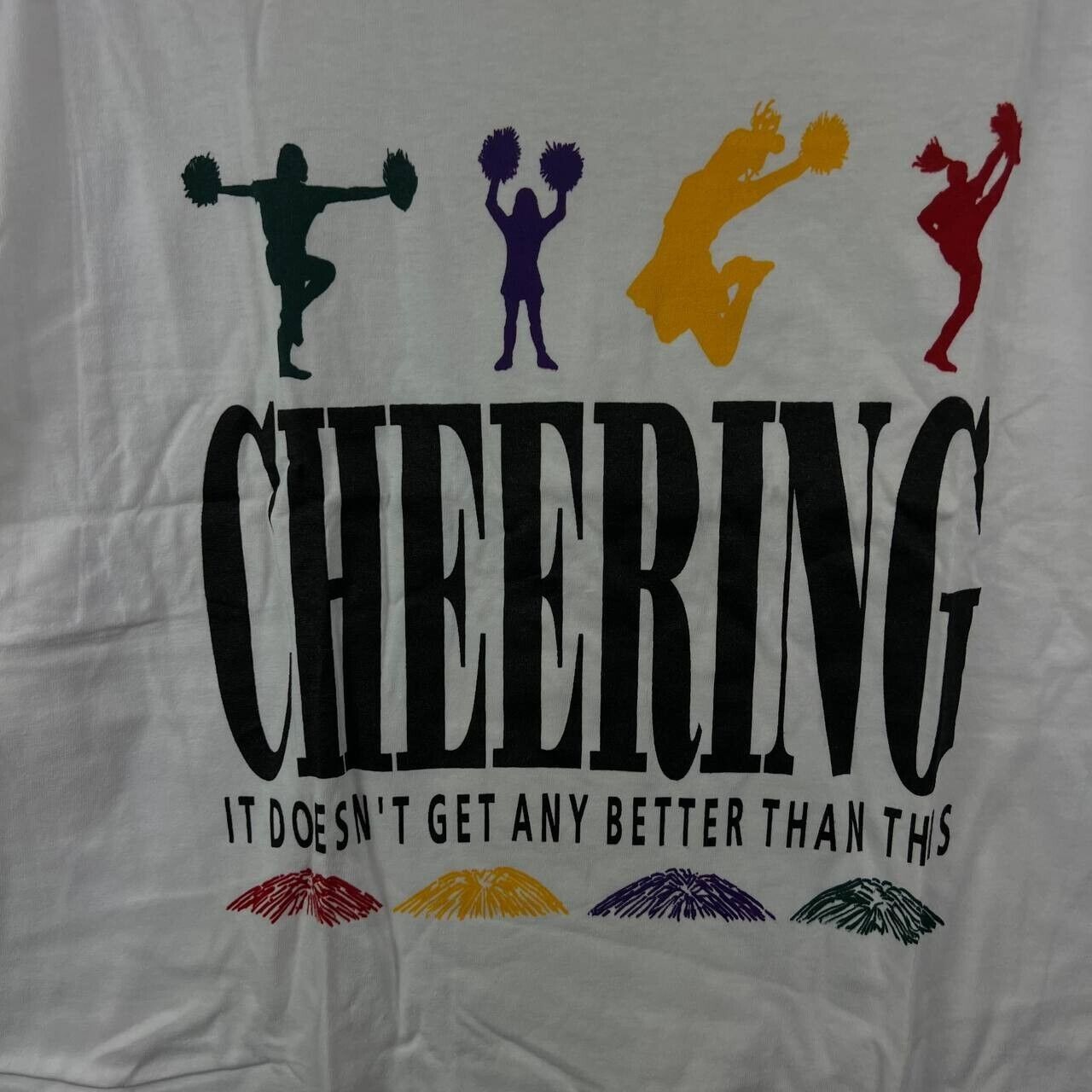 Other Vintage Cheering XL Soffe's Choice Casual T-Shirt White Size US XL / EU 56 / 4 - 2 Thumbnail