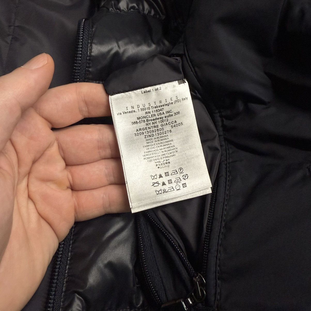 Moncler Moncler Argentre Men’s Smart Blazer Down Jacket Size 2 (S) Size US S / EU 44-46 / 1 - 8 Thumbnail