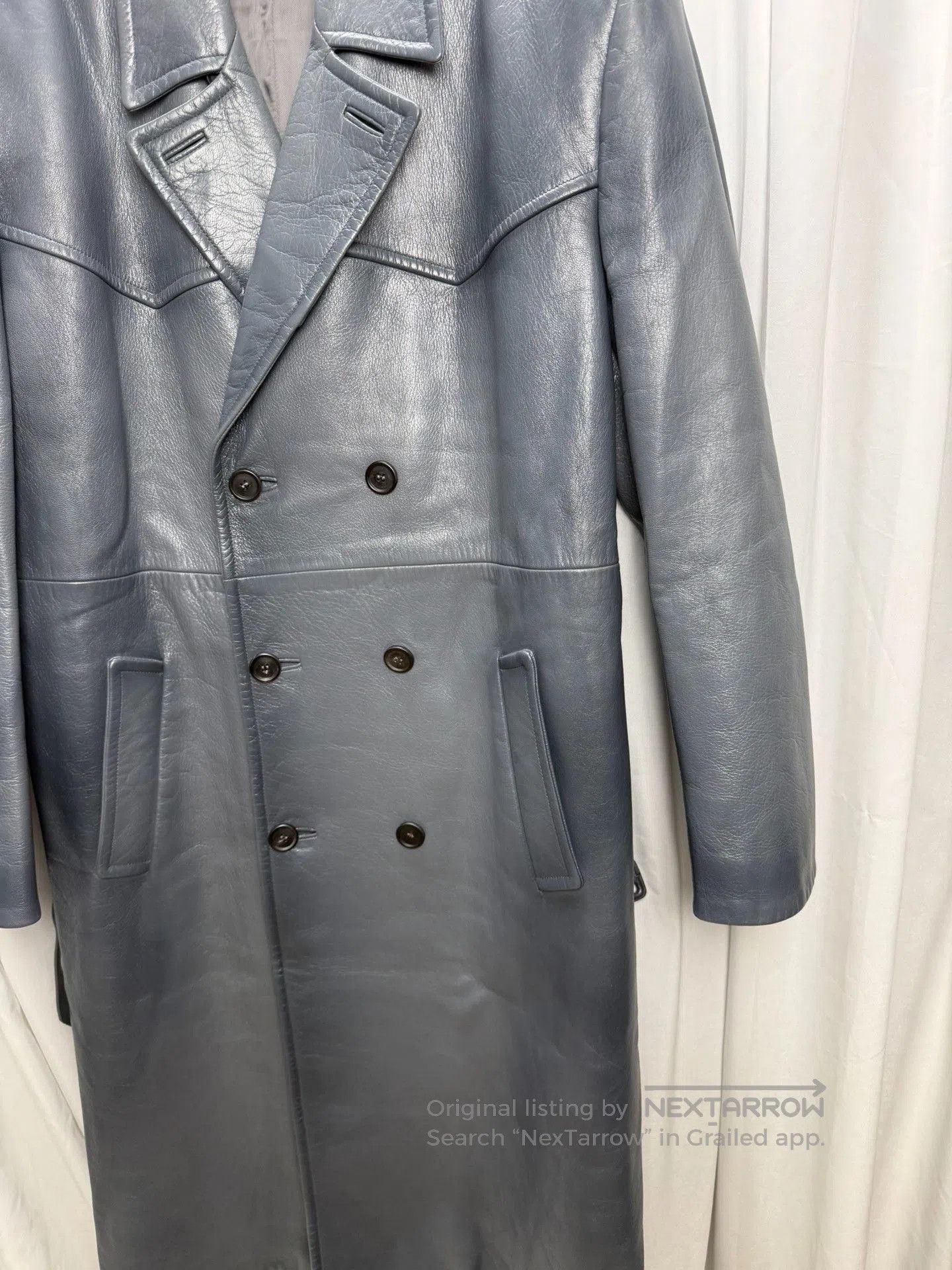 Raf Simons Prada Raf Simons Distressed Leather Jacket. Size US S / EU 44-46 / 1 - 3 Thumbnail