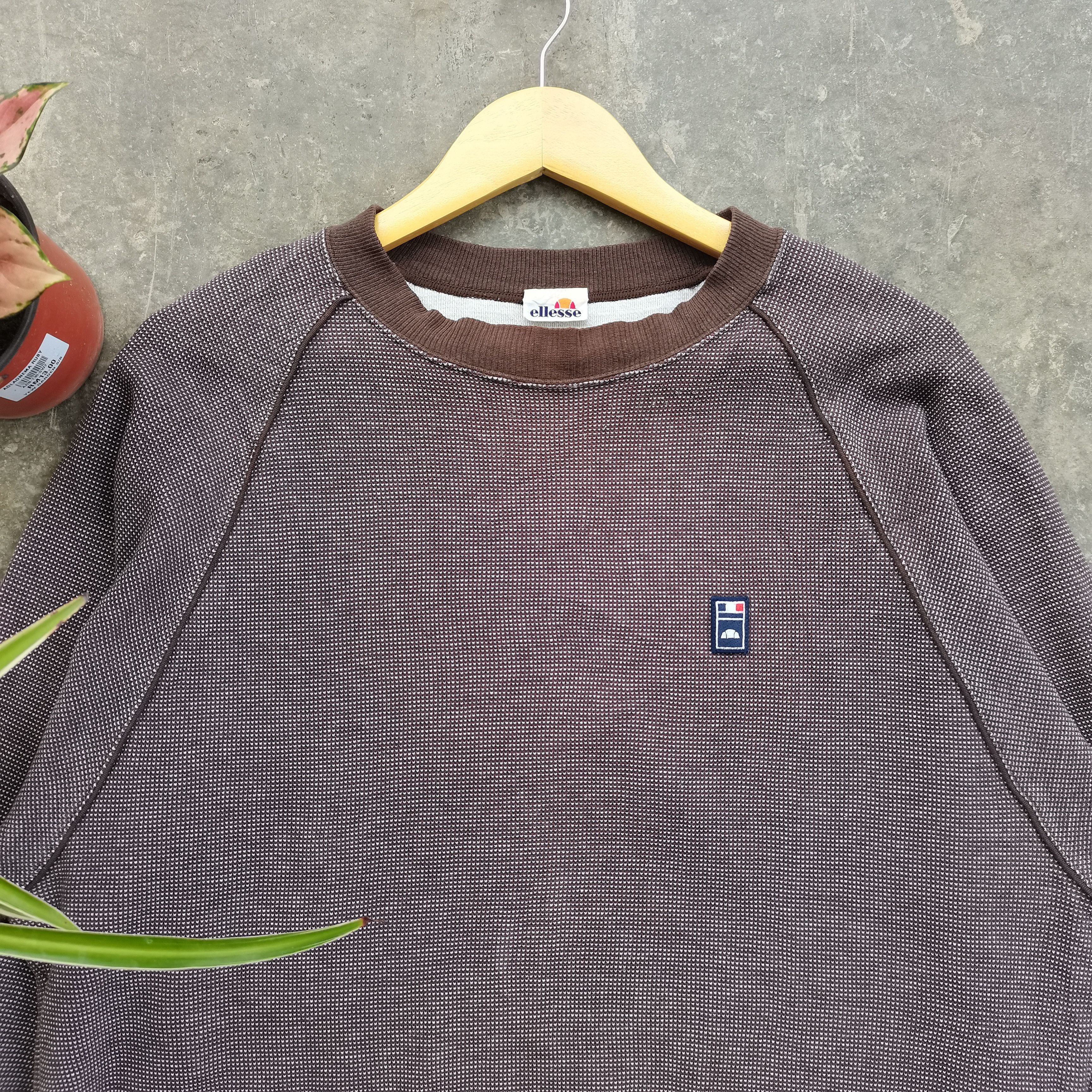 Ellesse × Vintage Vintage ELLESSE Small Logo Crewneck Sweatshirt Size US XL / EU 56 / 4 - 2 Thumbnail