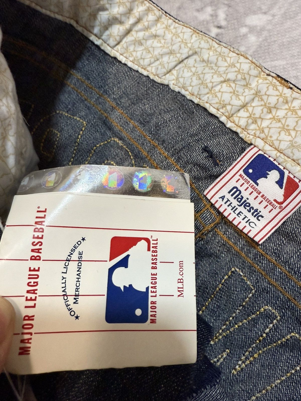 Majestic Majestic Vintage New Era Yankees Jeans USA Size US 38 / EU 54 - 6 Thumbnail