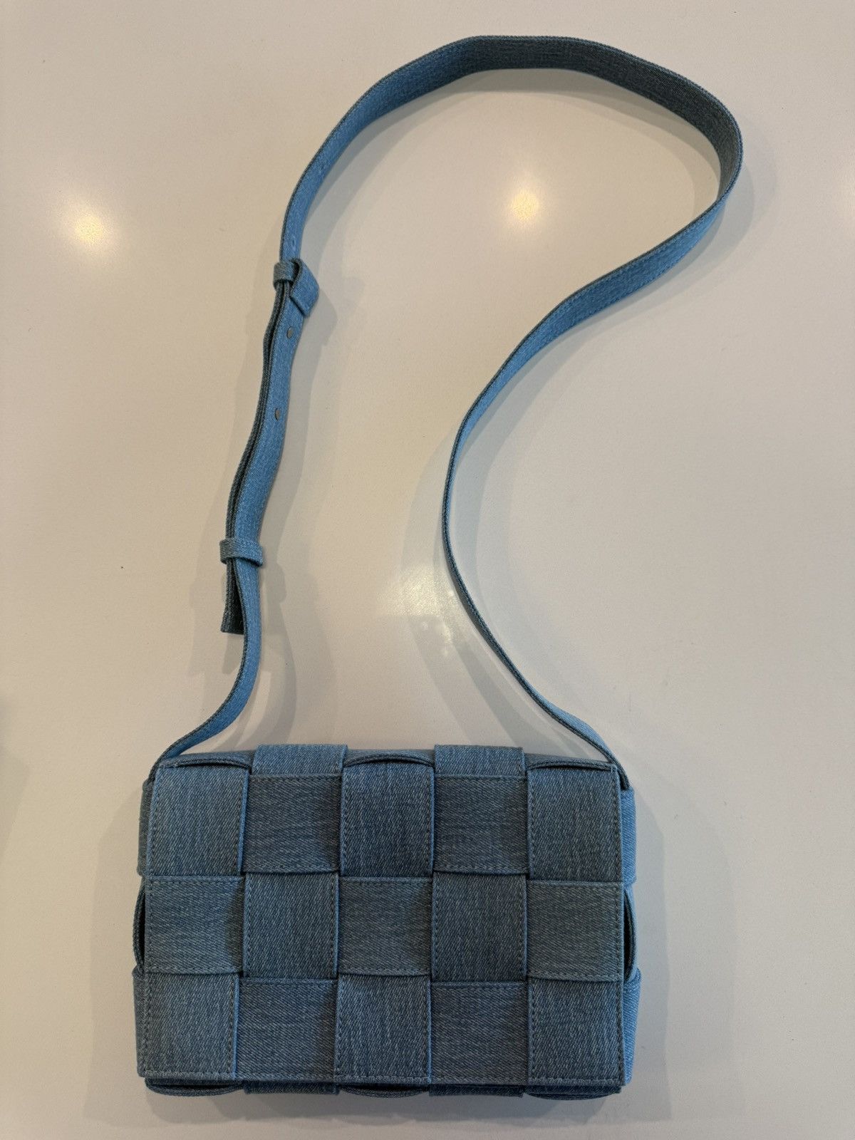 Bottega Veneta RARE Bottega Veneta Denim Cassette Bag Size ONE SIZE - 2 Thumbnail