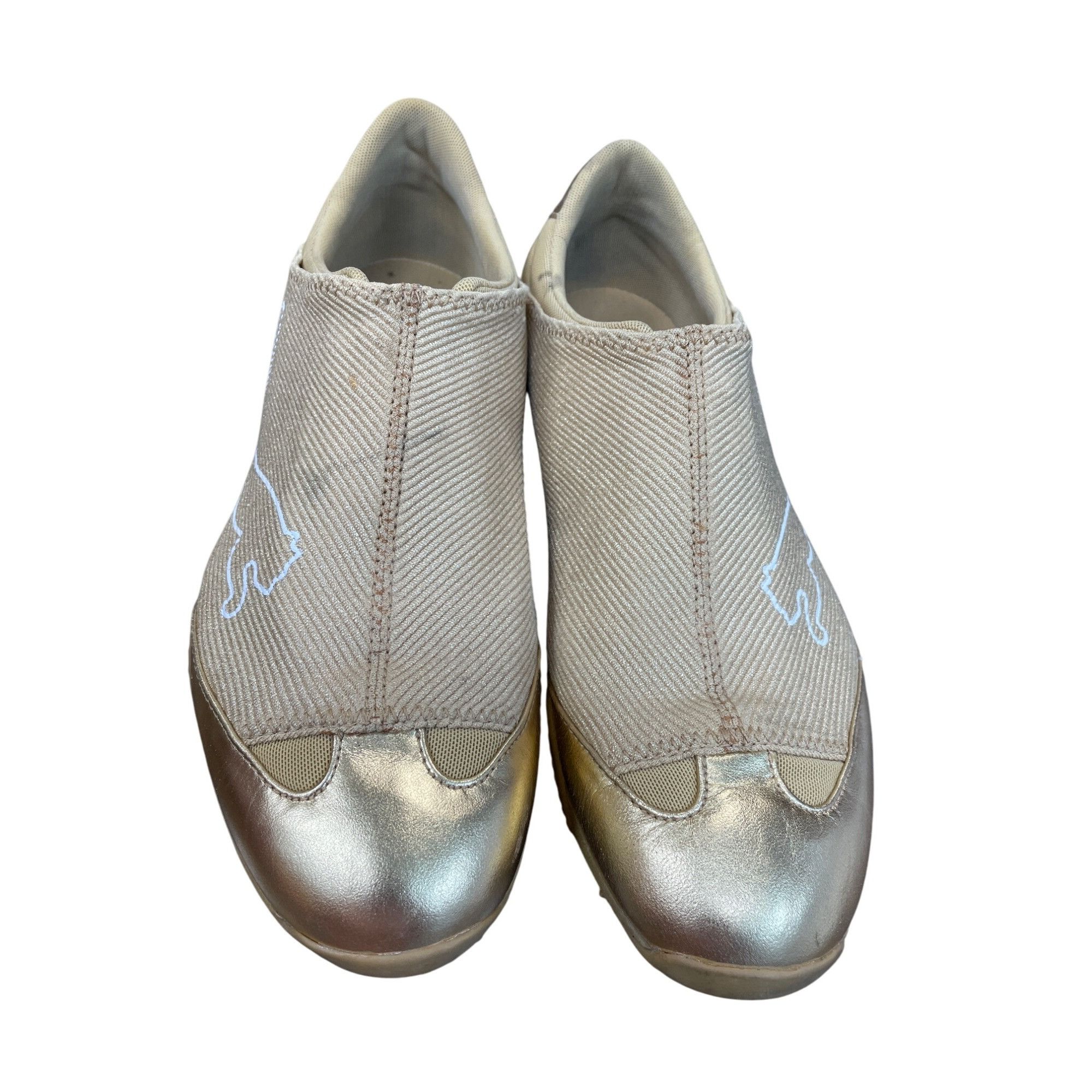 Puma Puma Womens Gold Beige Slip-On Sneakers shoes Size 7.5 SKU 9 Size US 7.5 / IT 37.5 - 17 Thumbnail