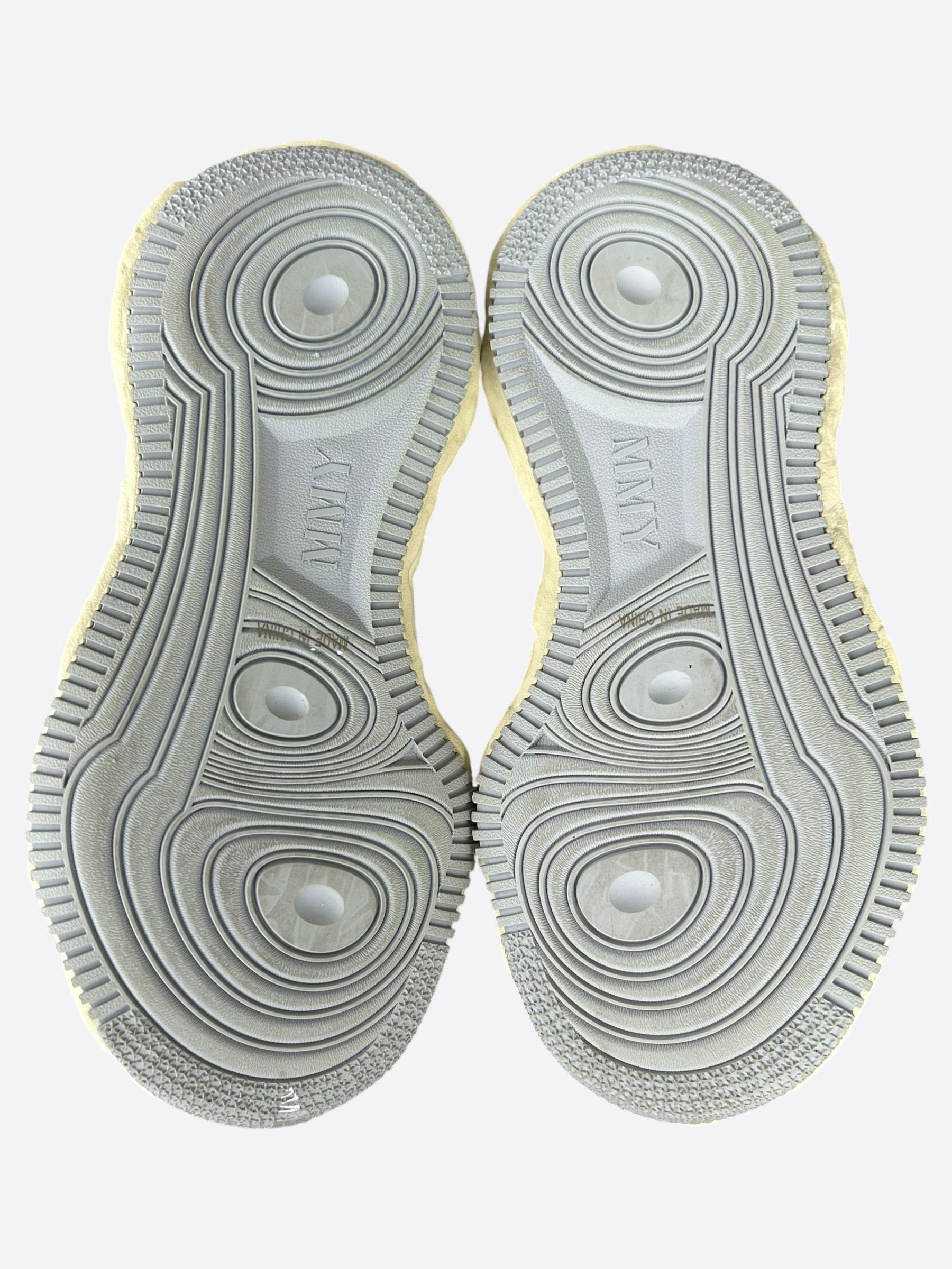 Maison MIHARA YASUHIRO Maison Mihara Yasuhiro Aged Green & White Wayne Sneakers Size US 6 / EU 39 - 7 Thumbnail