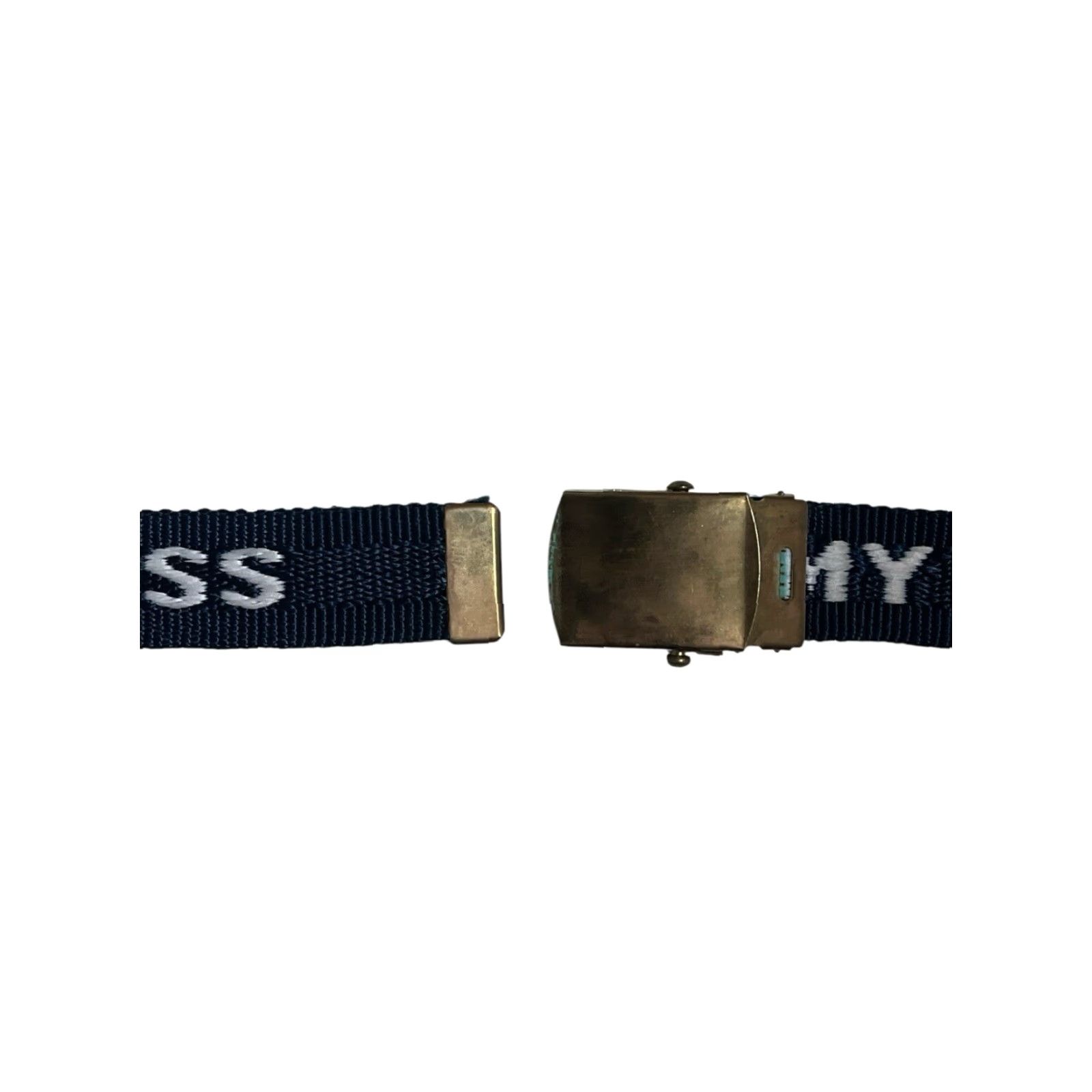 Vintage VINTAGE jesus is my boss belt Men's OSFM 48 Blue 50" deadstock NWOT 90s WWJD Size ONE SIZE - 4 Thumbnail