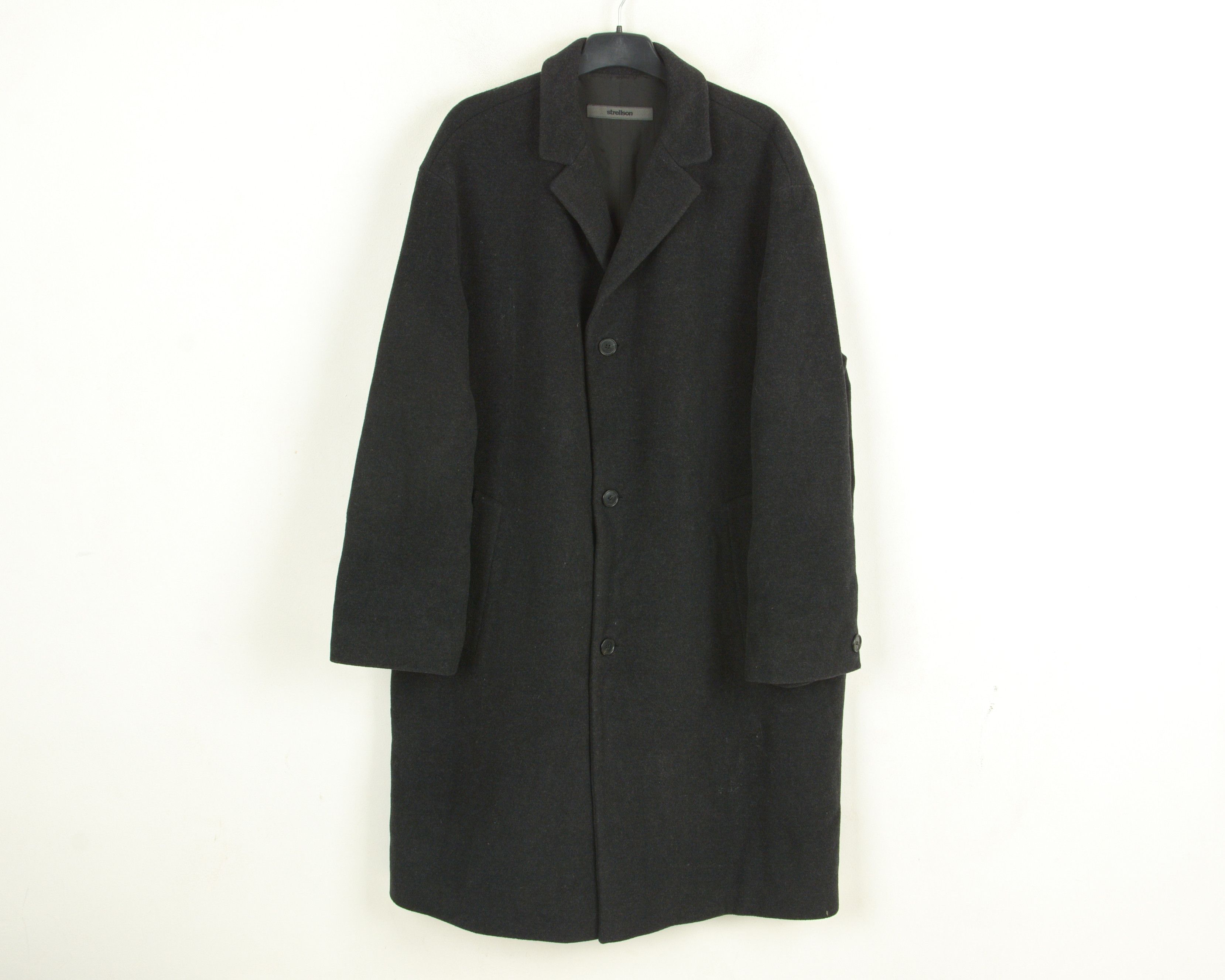 Strellson Stone Wool Over Car UK 44 US Coat Jacket Warm EU 54 Size US XL / EU 56 / 4 - 1 Thumbnail
